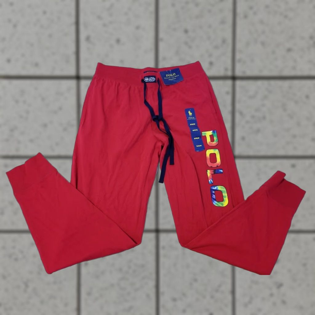Polo Ralph Lauren Polo Ralph Lauren Mens Jogger Pants M Athletic Red Cotton Shirt? Size US M / EU 48-50 / 2 - 1 Thumbnail