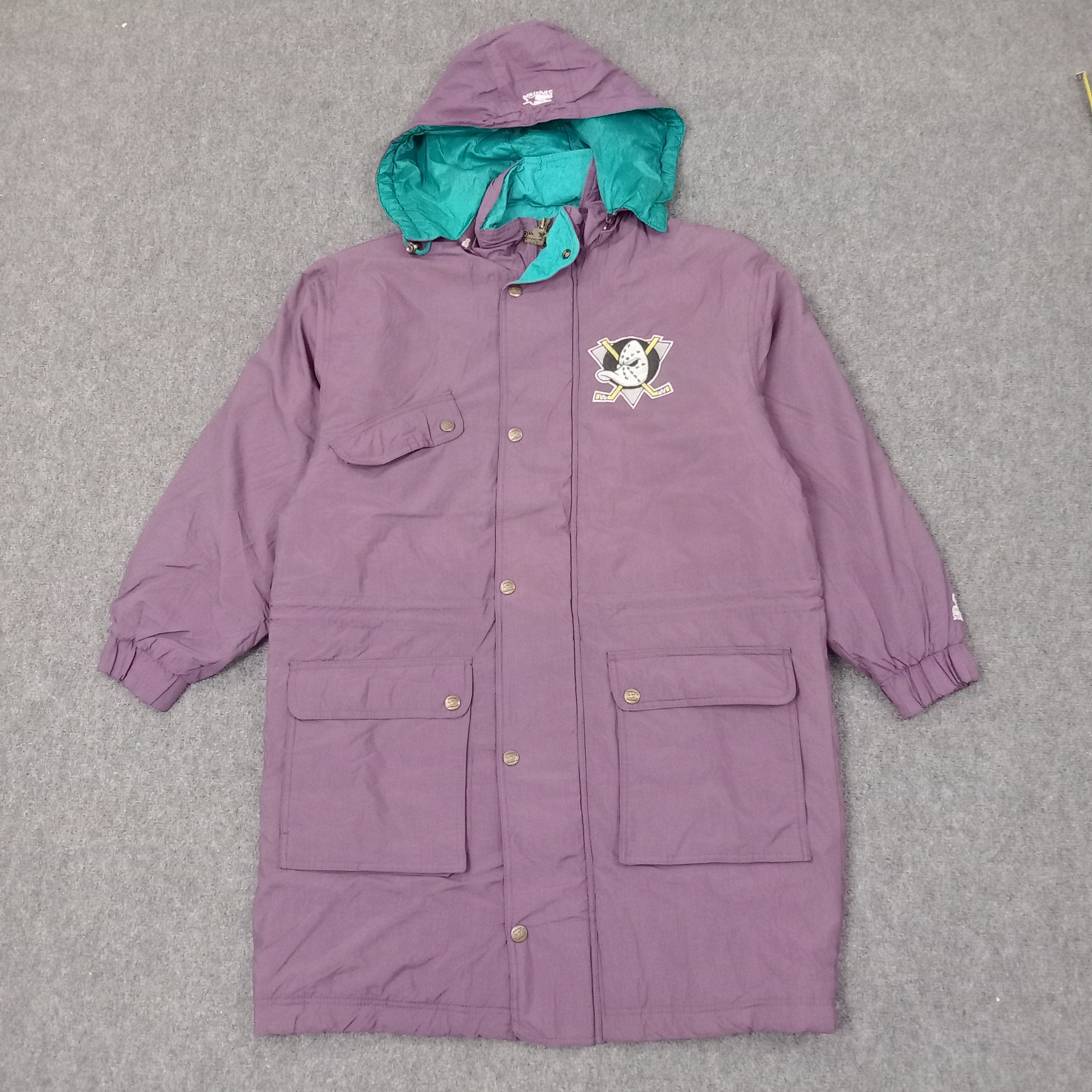 Starter Starter Mighty Ducks American NHL Team Jacket C245N19 Size US XL / EU 56 / 4 - 1 Thumbnail