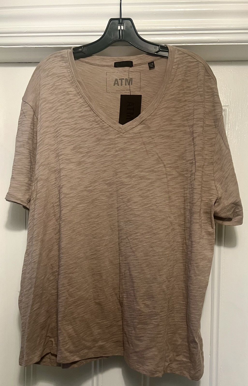 ATM Anthony Thomas Melillo × Designer Authentic ATM Anthony Thomas Melillo earth v-neck tee XXL Size US XXL / EU 58 / 5 - 1 Thumbnail