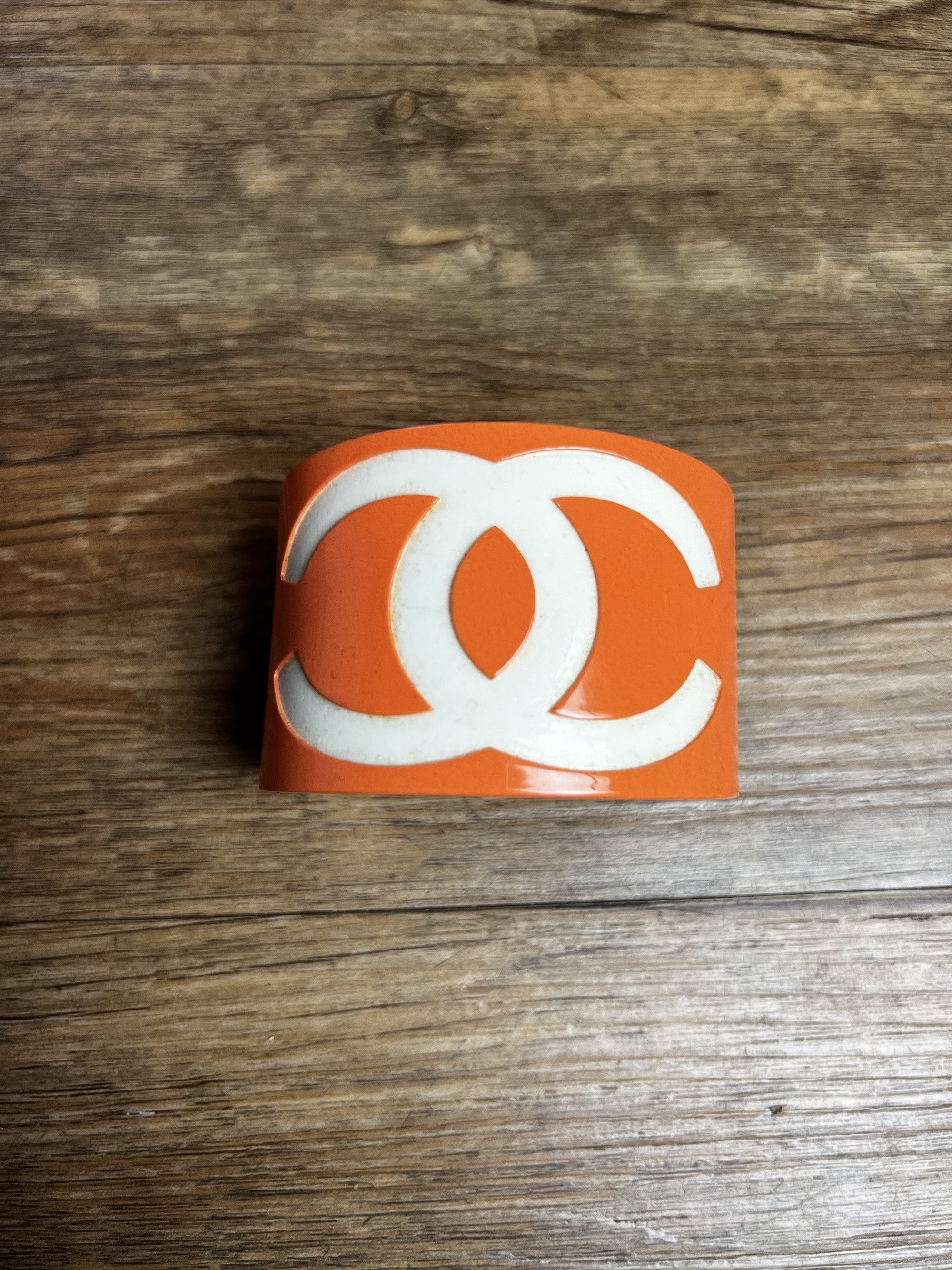 Chanel Vintage 2006 or 2008 Chanel Resin Cuff - Karl Lagerfeld Era Size ONE SIZE - 2 Thumbnail