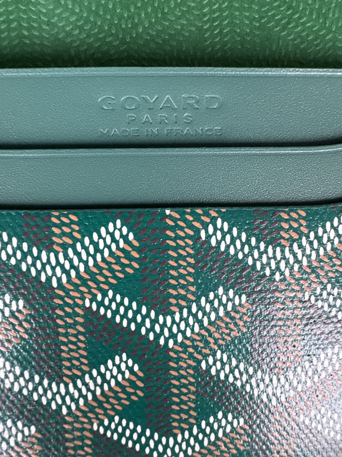 Goyard Green Goyard cardholder Size ONE SIZE - 3 Thumbnail