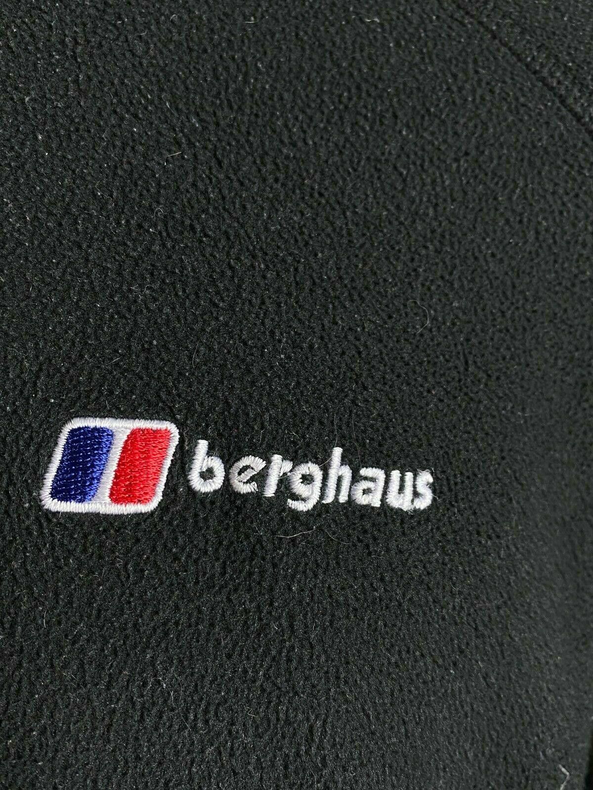 Berghaus Men Berghaus Black 1/4 Zip Long Sleeve Fleece Sweater Size L Size US L / EU 52-54 / 3 - 5 Thumbnail