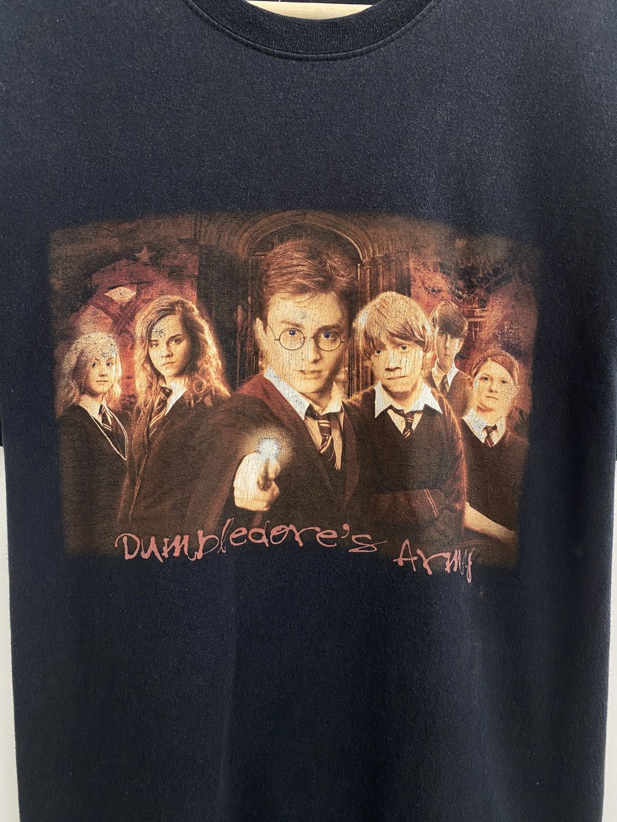 Vintage Vintage 2007 Harry Potter Dambledores Army T-Shirt Rare Y2K Size US M / EU 48-50 / 2 - 4 Thumbnail