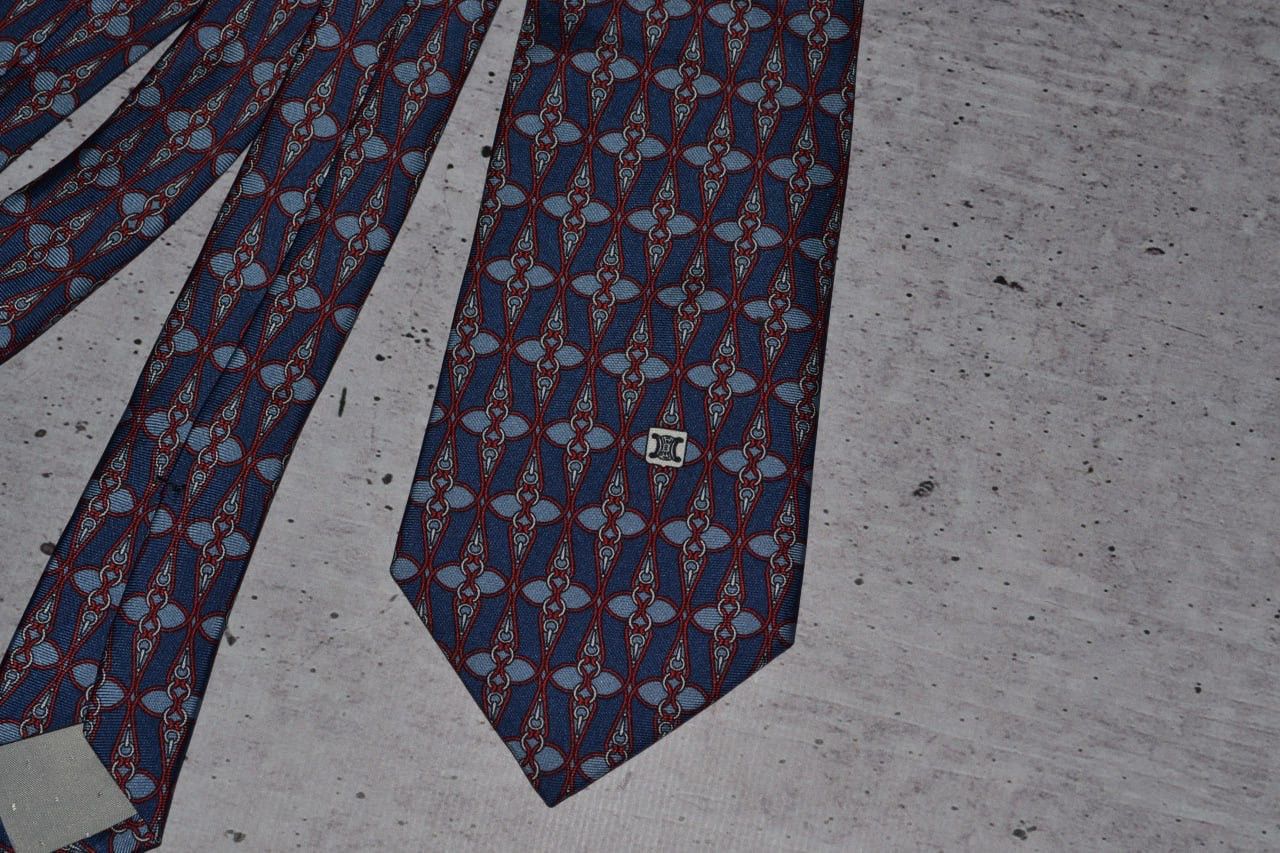 Celine × Vintage Vintage Celine Tie Silk Size ONE SIZE - 4 Thumbnail
