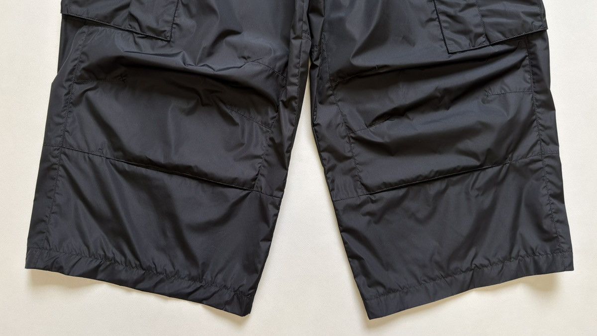 Balenciaga 2021 Black Nylon Technical Cargo Pants Size US 32 / EU 48 - 13 Thumbnail