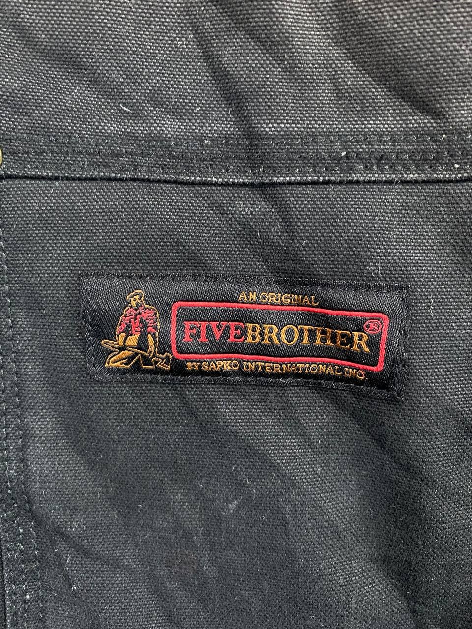 FiveBrother vintage five brothers chore jacket quilted lining sunfaded Size US XXL / EU 58 / 5 - 4 Thumbnail