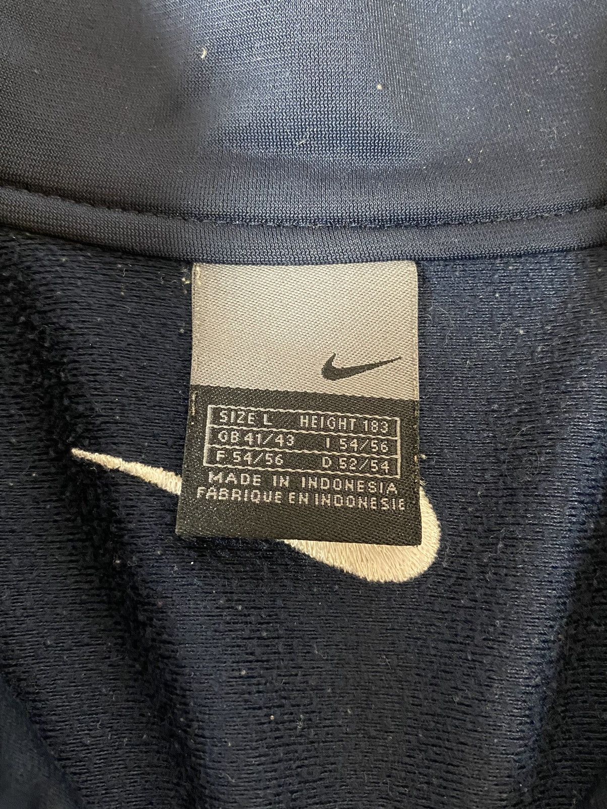 Nike Nike Vintage Track Jacket Blue Trainingsjacke Vest Men‘s Size US L / EU 52-54 / 3 - 7 Thumbnail