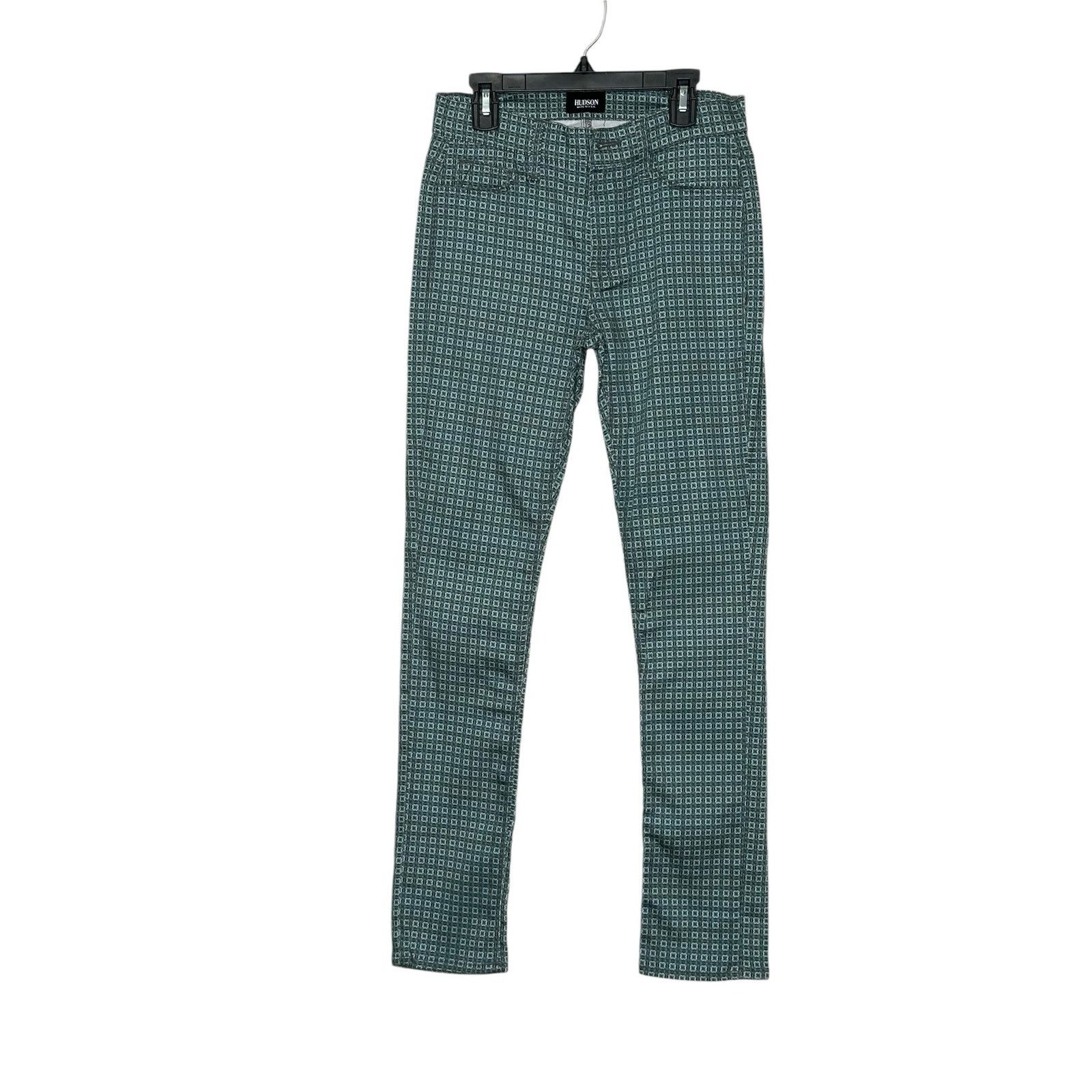 Hudson Hudson green floral skinny pants size 25 Size 27" / US 4 / IT 40 - 11 Thumbnail