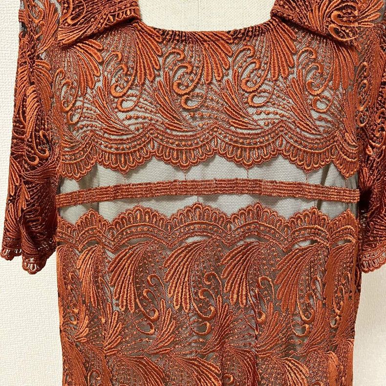 Comme des Garcons Comme Des Garcons Embroidered dress Size M / US 6-8 / IT 42-44 - 5 Thumbnail