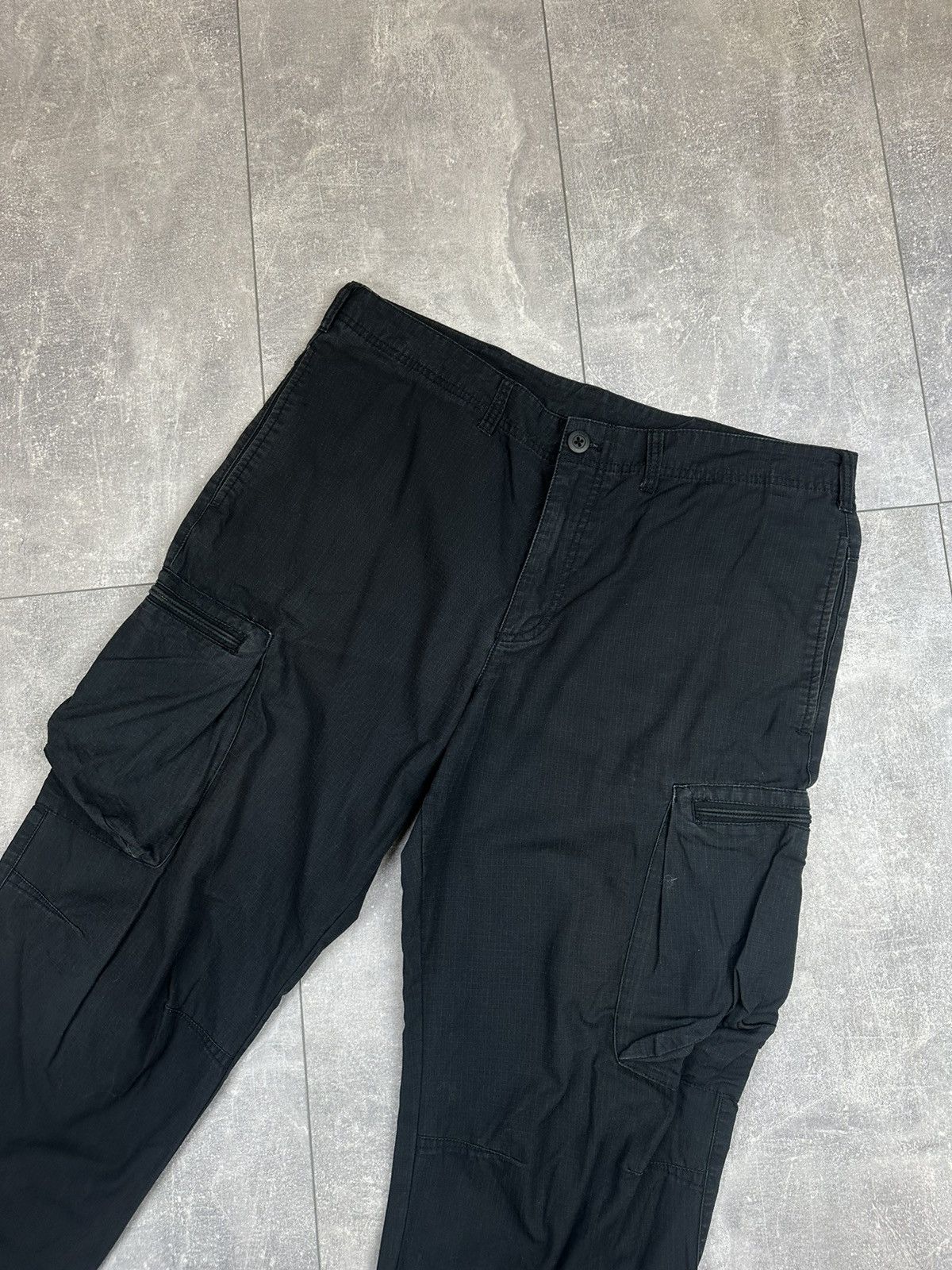 Vintage Nike Vintage Cargo Pants Small Swoosh Logo Size US 33 - 11 Thumbnail