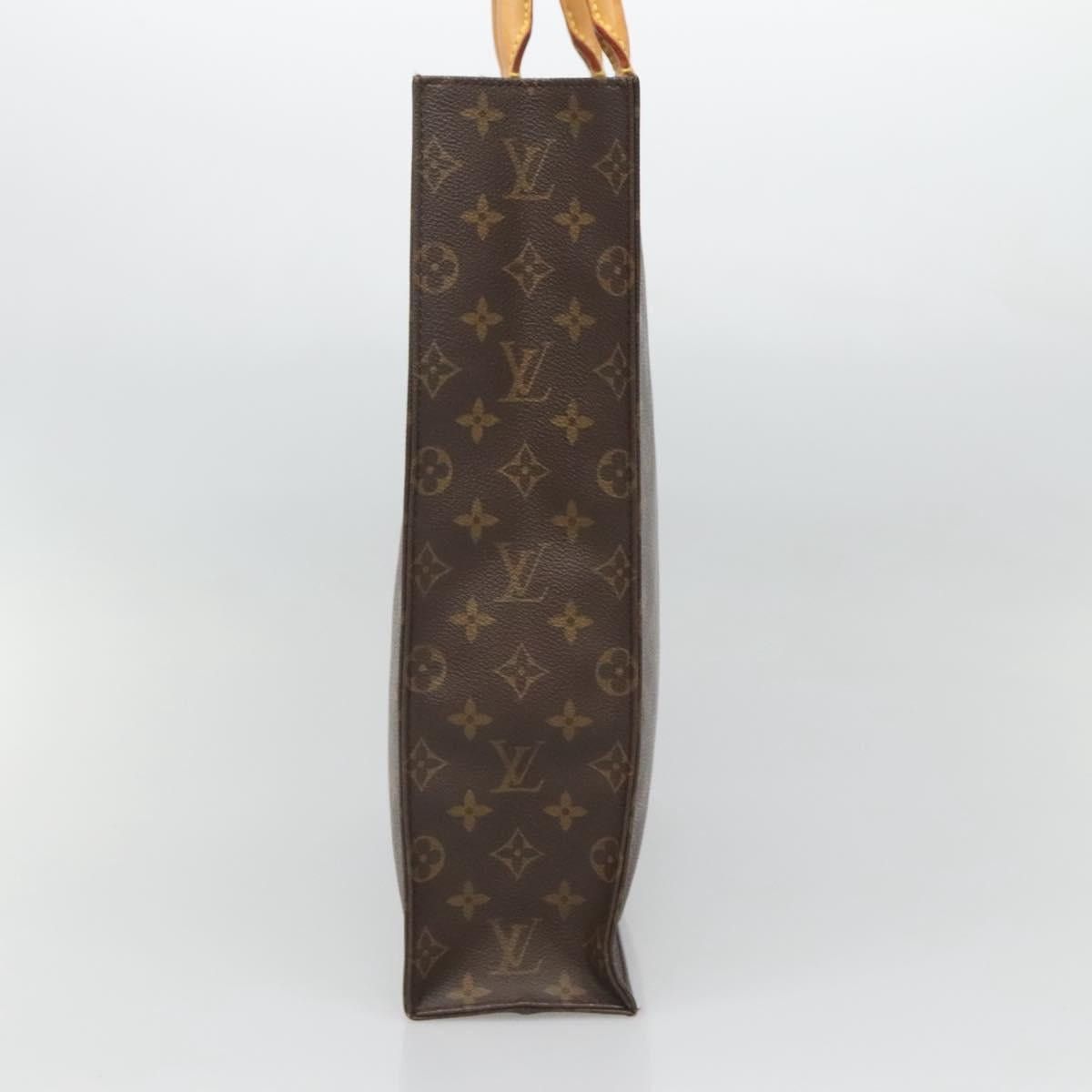 Louis Vuitton LOUIS VUITTON Monogram Sac Plat Hand Bag M51140 Size ONE SIZE - 3 Thumbnail