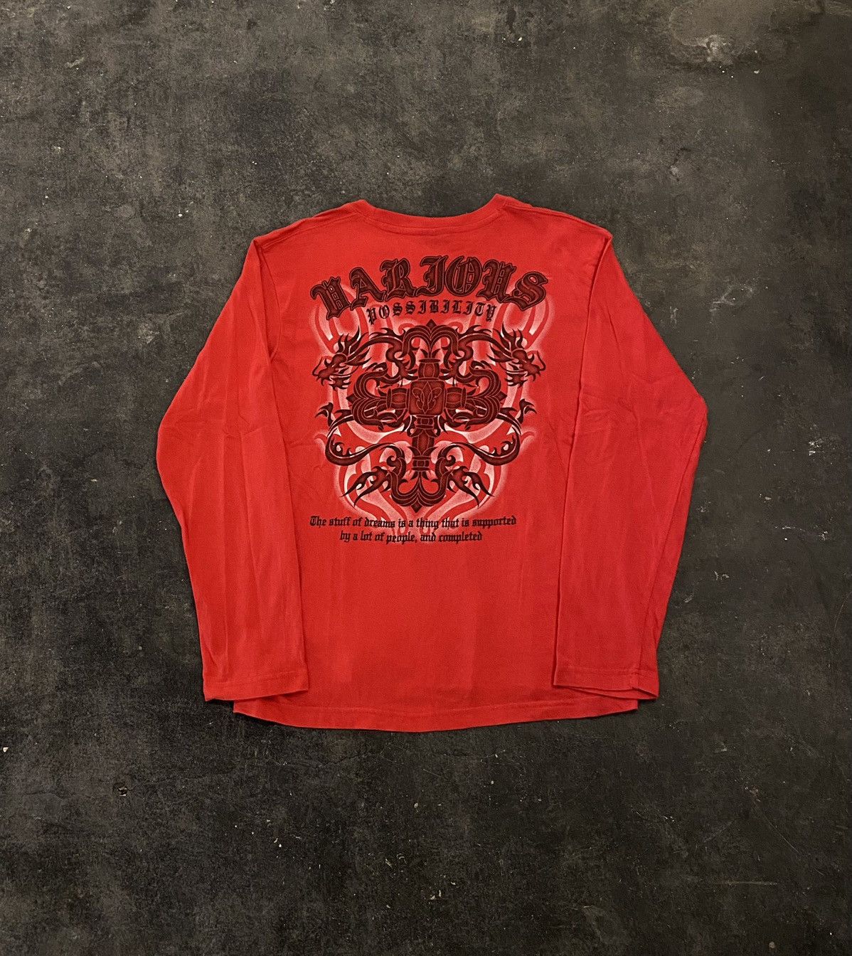 Hysteric Glamour × If Six Was Nine × Le Grande Bleu (L.G.B.) Y2k Bay Leaf Dragon ifsixwasnine punk long sleeve Size US M / EU 48-50 / 2 - 1 Thumbnail