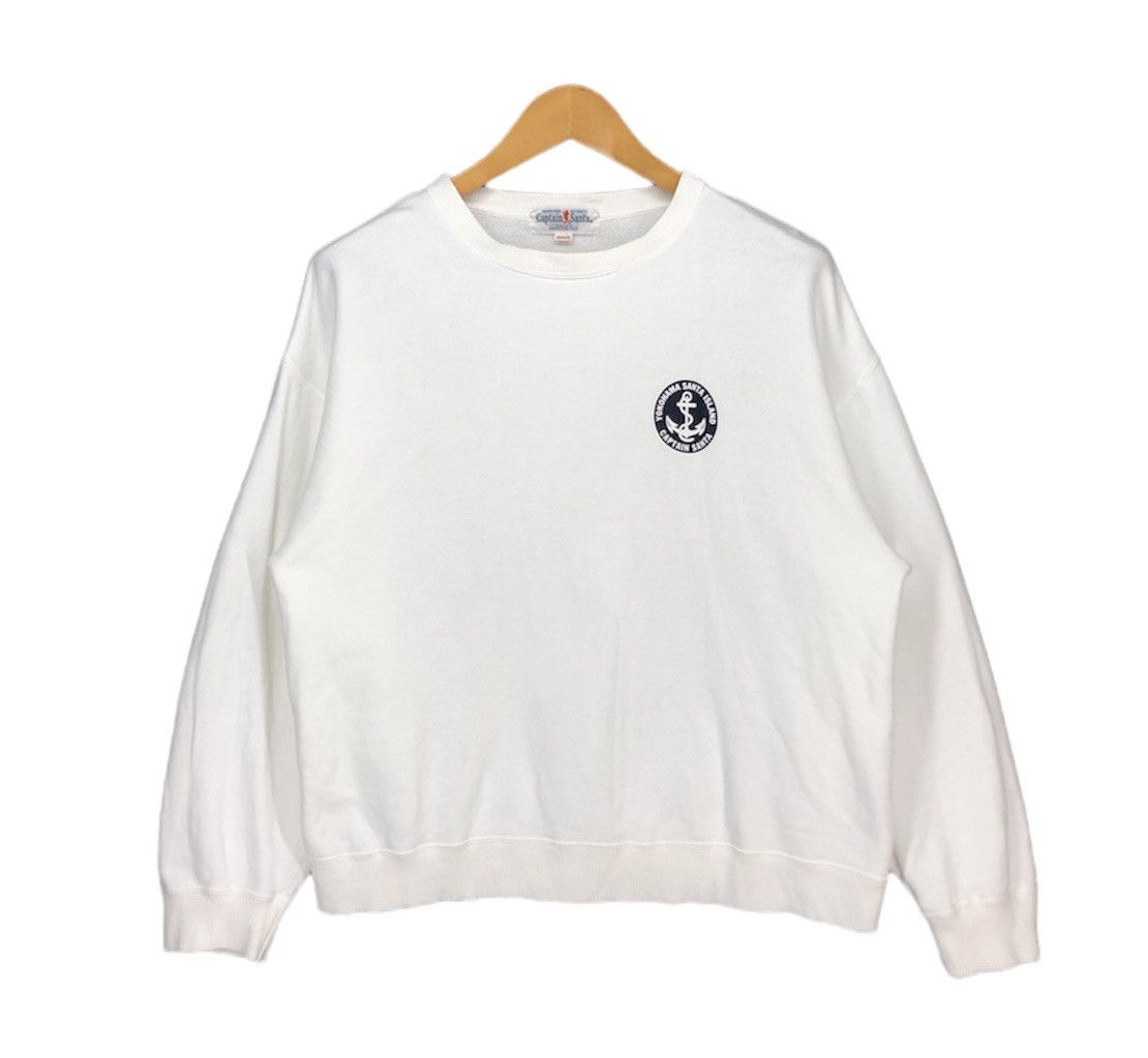 Japanese Brand CAPTAIN SANTA Island Yokohama Crew Neck Sweatshirt #1003-34 Size US M / EU 48-50 / 2 - 3 Thumbnail