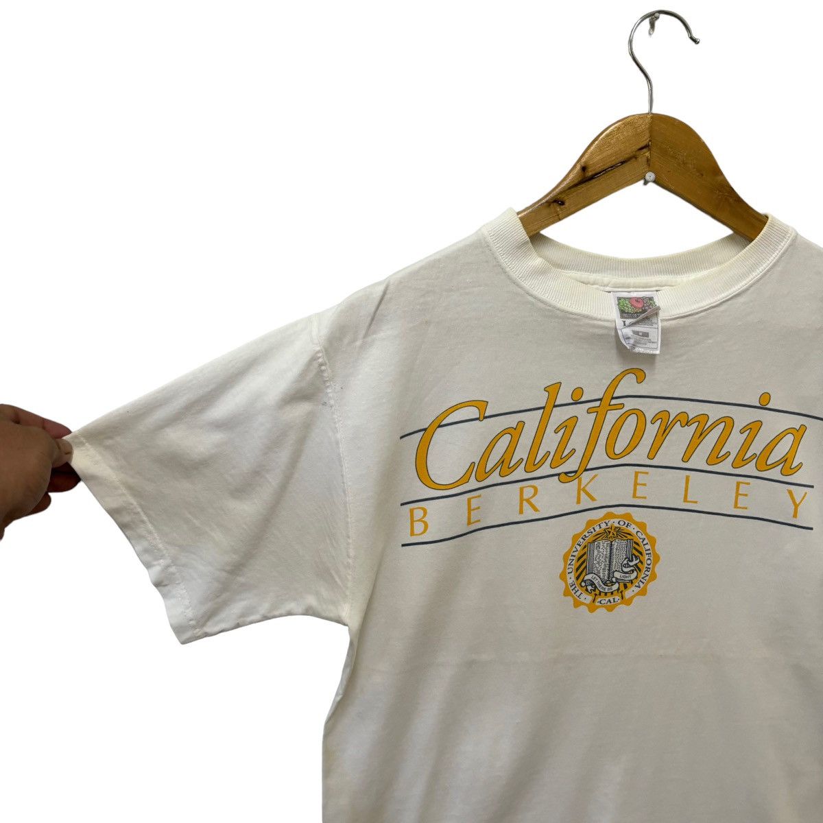 Fruit Of The Loom × Vintage Vintage University of California Berkeley American collage Size US M / EU 48-50 / 2 - 7 Thumbnail