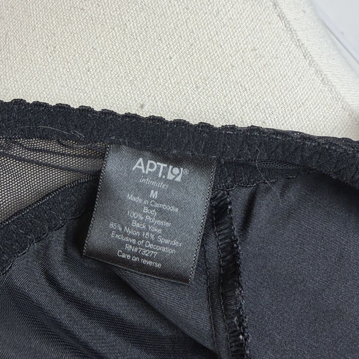 Apt. 9 Apt. 9 black and pink floral embroidered nightie Size M / US 6-8 / IT 42-44 - 4 Thumbnail