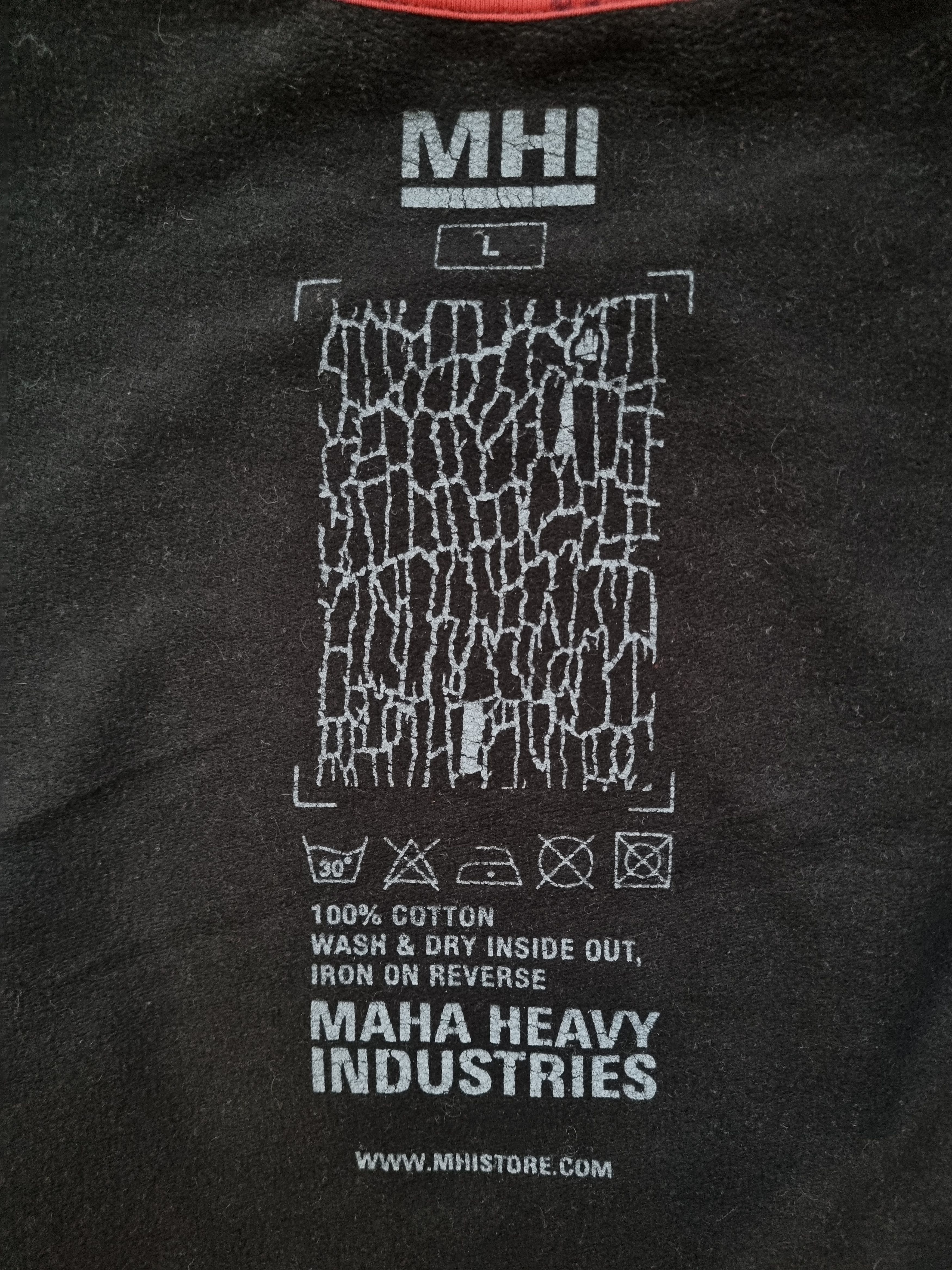 MHI × Maharishi Faded MAHARISHI MH1 Rare Big Logo Medal Sweatshirt Size US L / EU 52-54 / 3 - 7 Thumbnail