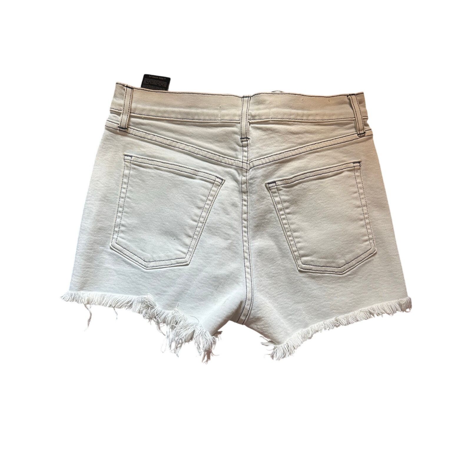 3x1 3x1 NYC White Denim Shorts - Size 25 - Mint Size 25" / US 0 / IT 36 - 4 Thumbnail