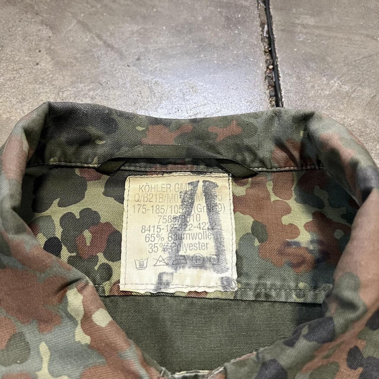 Vintage Vintage German Military Camo Jacket Flektarn Bundeswehr 90s Size US M / EU 48-50 / 2 - 8 Thumbnail