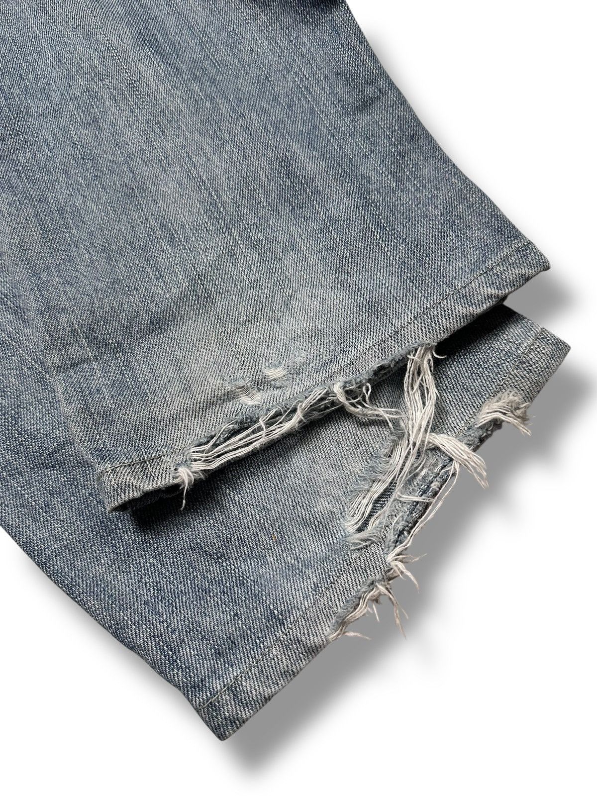 Edwin Edwin 403 Vintage With Distressed Straight Leg & Faded Wash Size US 30 / EU 46 - 17 Thumbnail