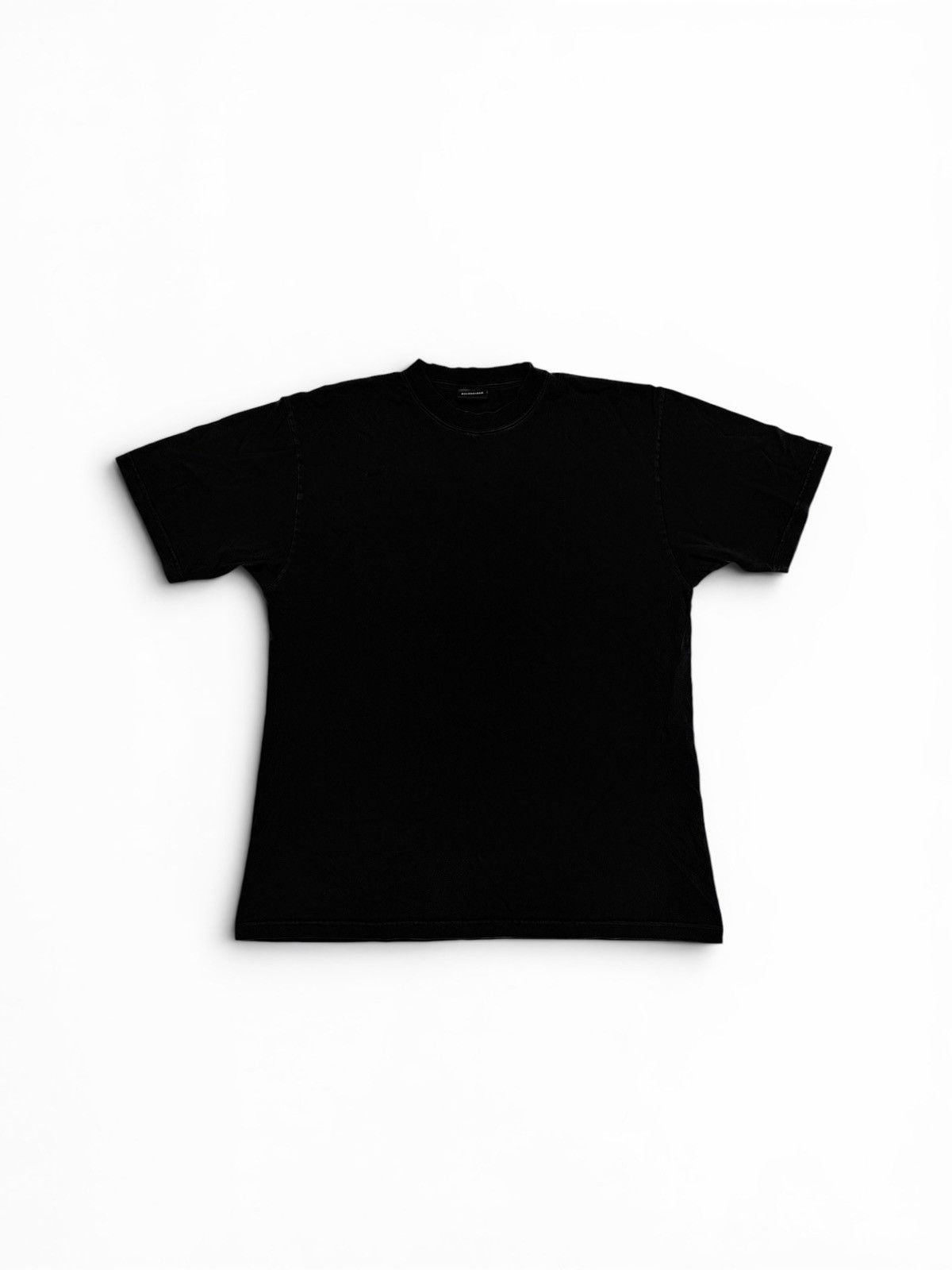Balenciaga Balenciaga Rhinestone Logo Back Tee Shirt Size US XS / EU 42 / 0 - 1 Thumbnail