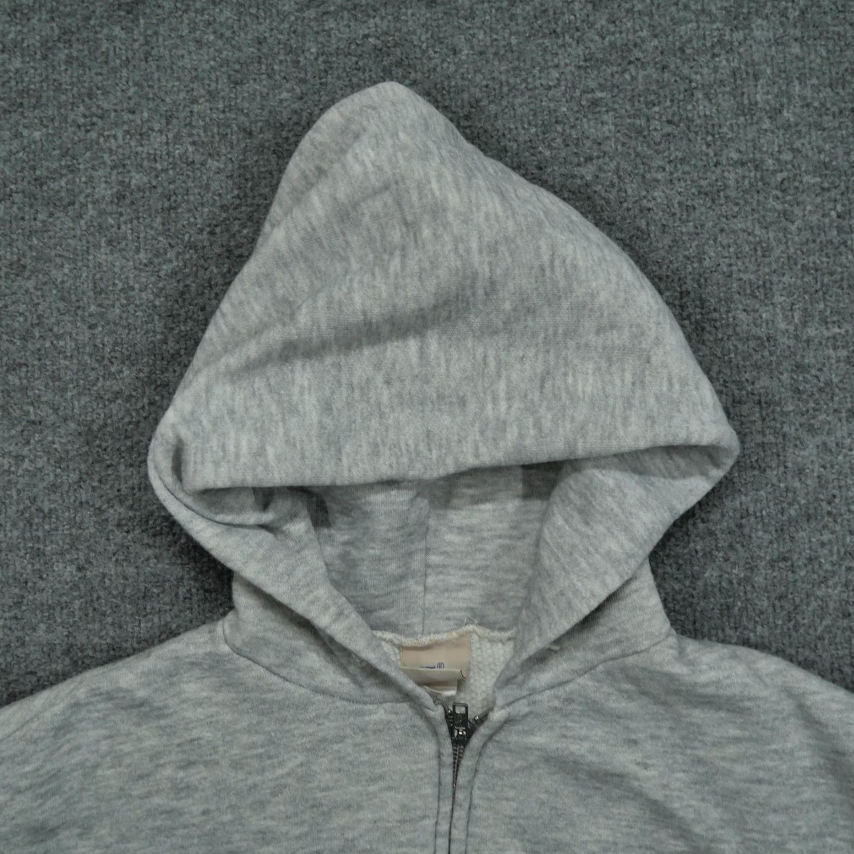 Vintage VINTAGE Bassett Walker Hoodie Full Zip L Mens Large Grey Thermal Lined 90s Size US L / EU 52-54 / 3 - 2 Thumbnail