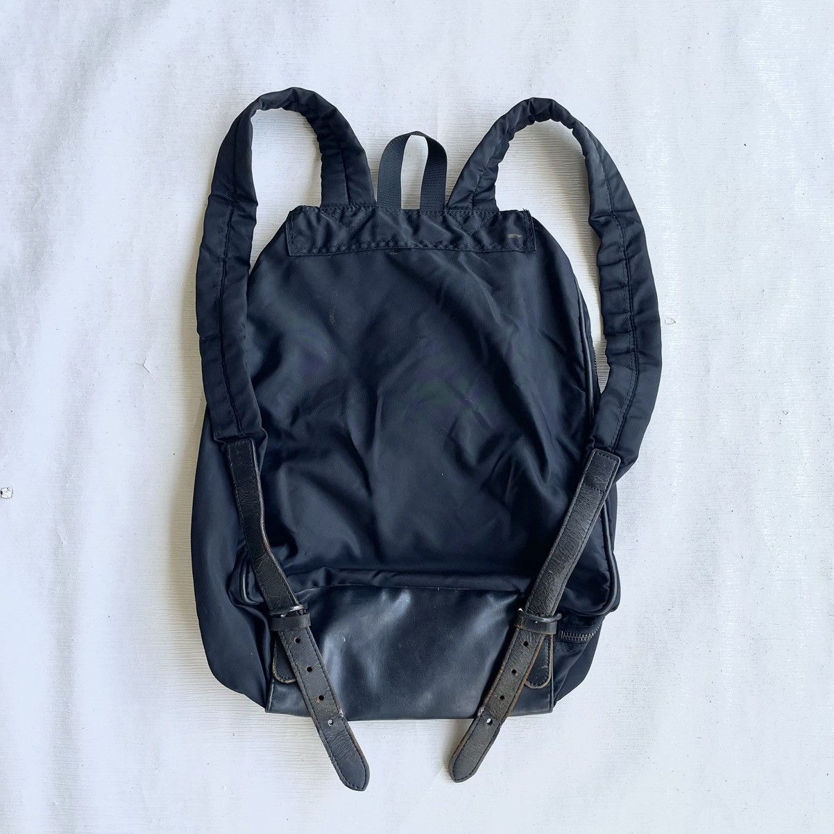 Y's × Yohji Yamamoto × Yves Saint Laurent Pour Homme Y'saccs Black Nylon Backpack Size ONE SIZE - 5 Thumbnail