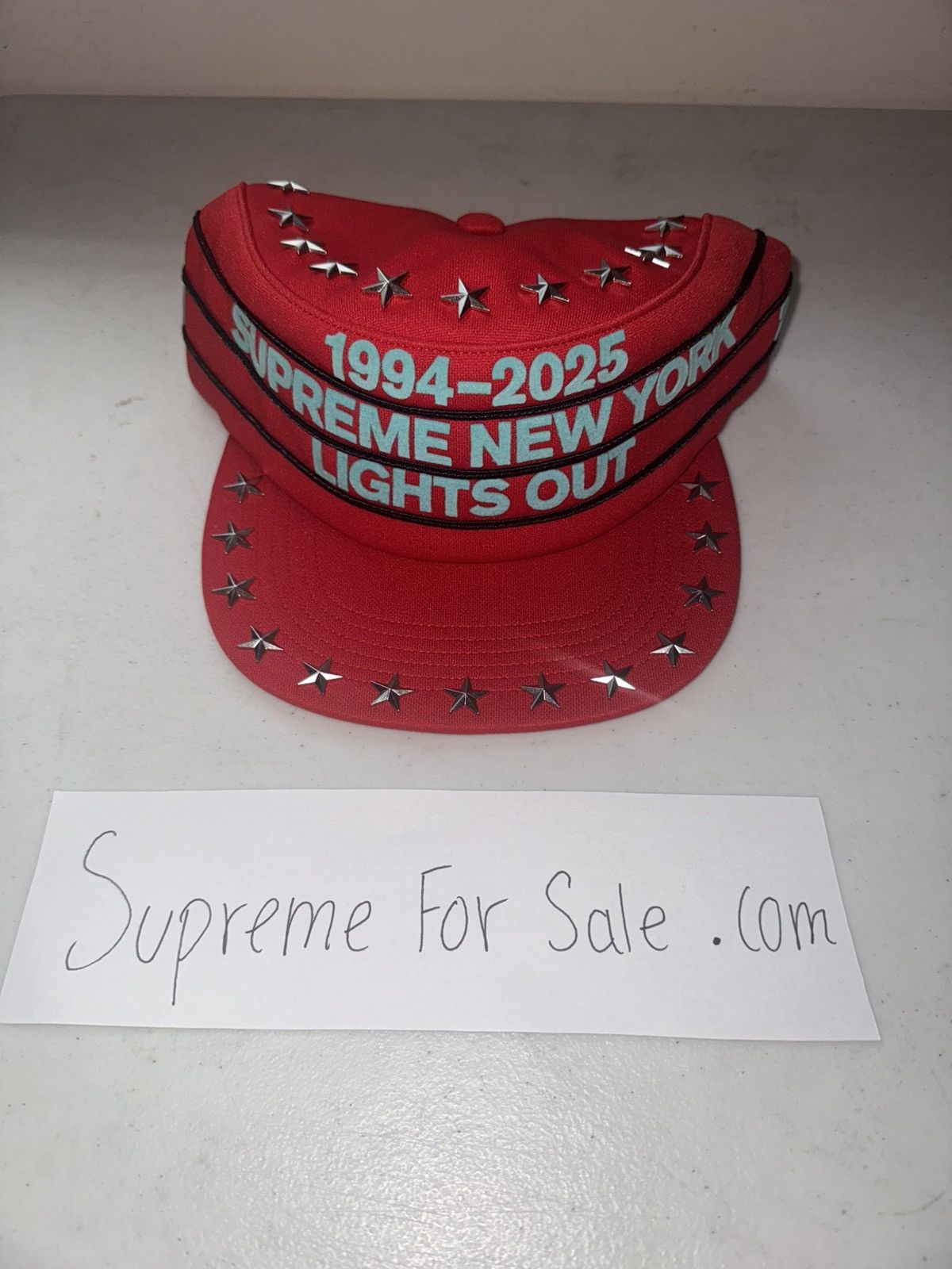 Supreme Supreme Stars Studded Pillbox Hat Size ONE SIZE - 4 Thumbnail