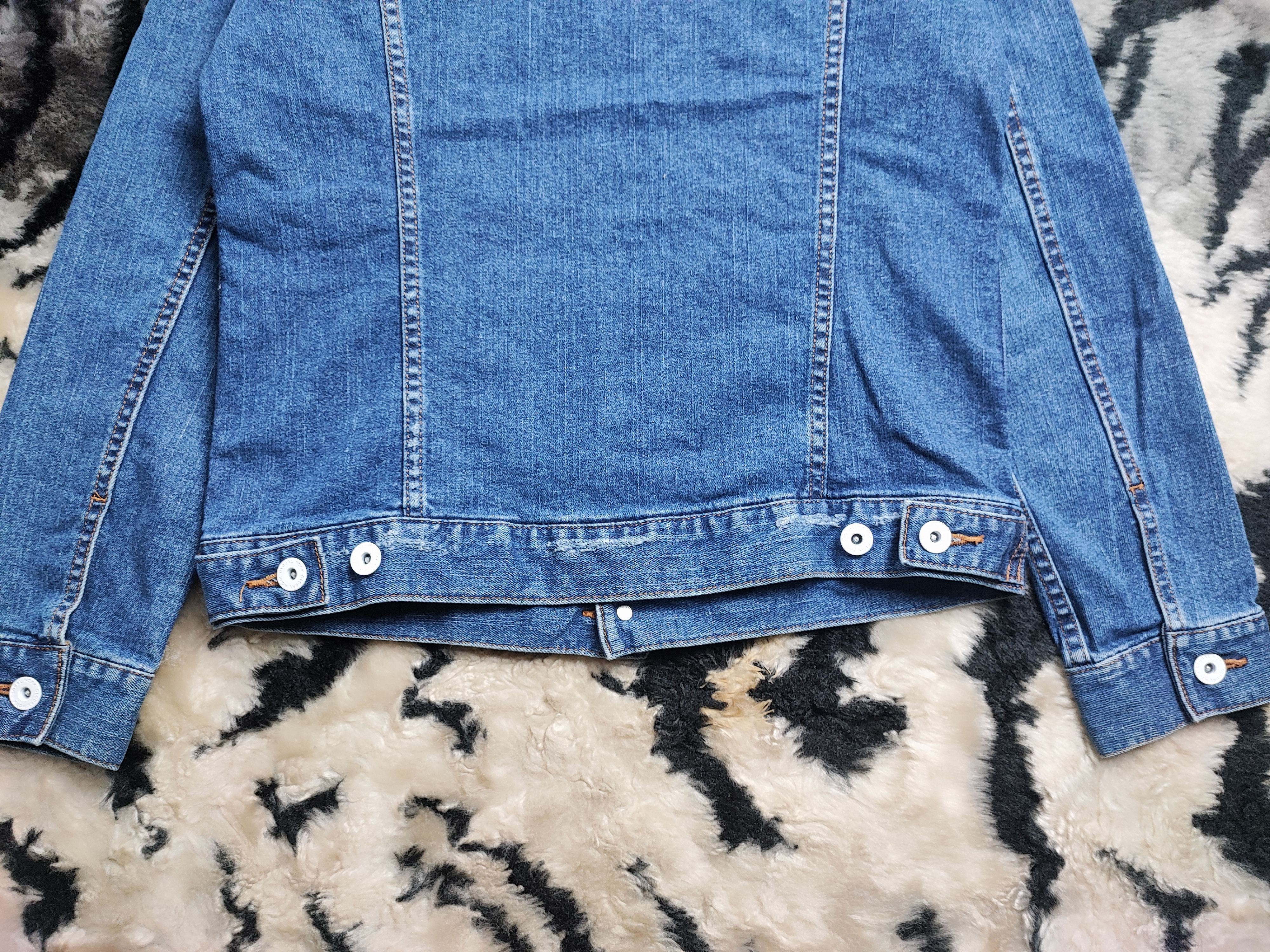 Global Work Global Work Japan Denim Jacket Style Type 3 Trucker 17x24 Size US M / EU 48-50 / 2 - 17 Thumbnail