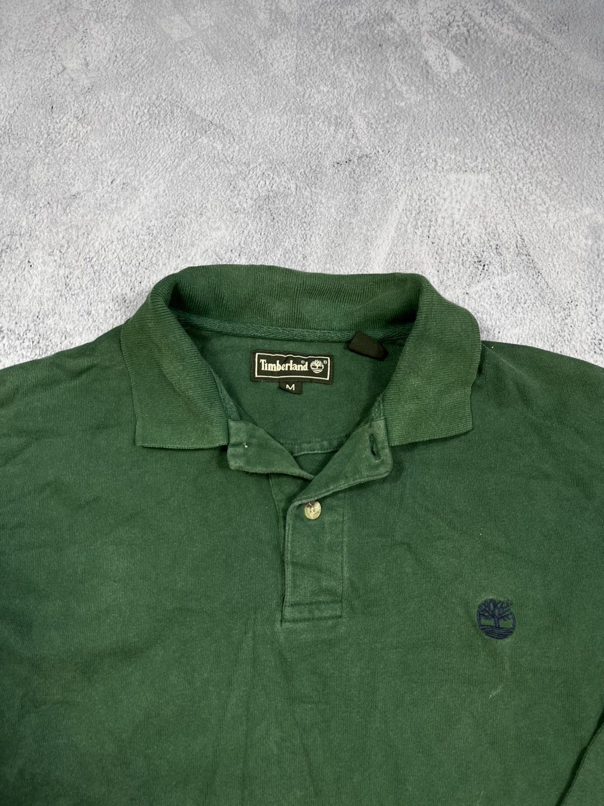 Timberland × Vintage Vintage 90s Timberland 1/4 polo sweatshirt oldmoney size M Size US M / EU 48-50 / 2 - 5 Thumbnail