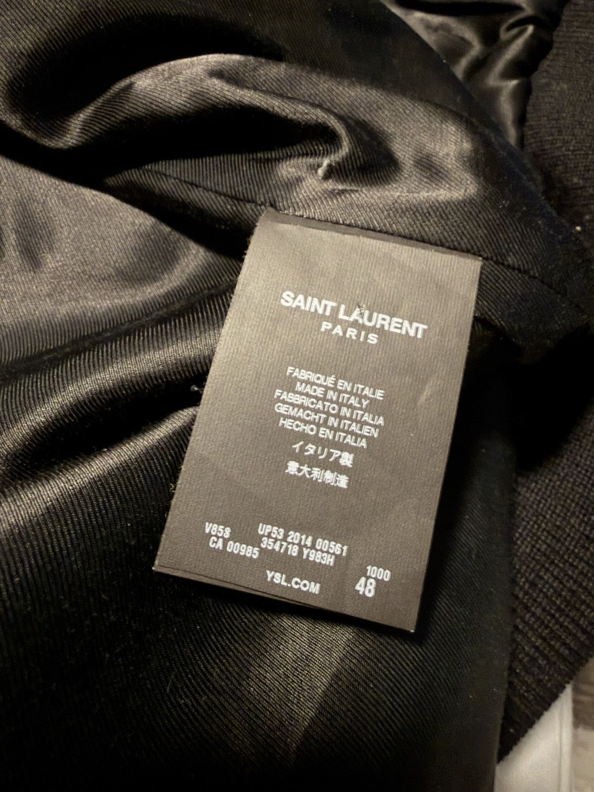 Saint Laurent Paris Saint Laurent Paris Teddy Jacket Size US M / EU 48-50 / 2 - 5 Thumbnail