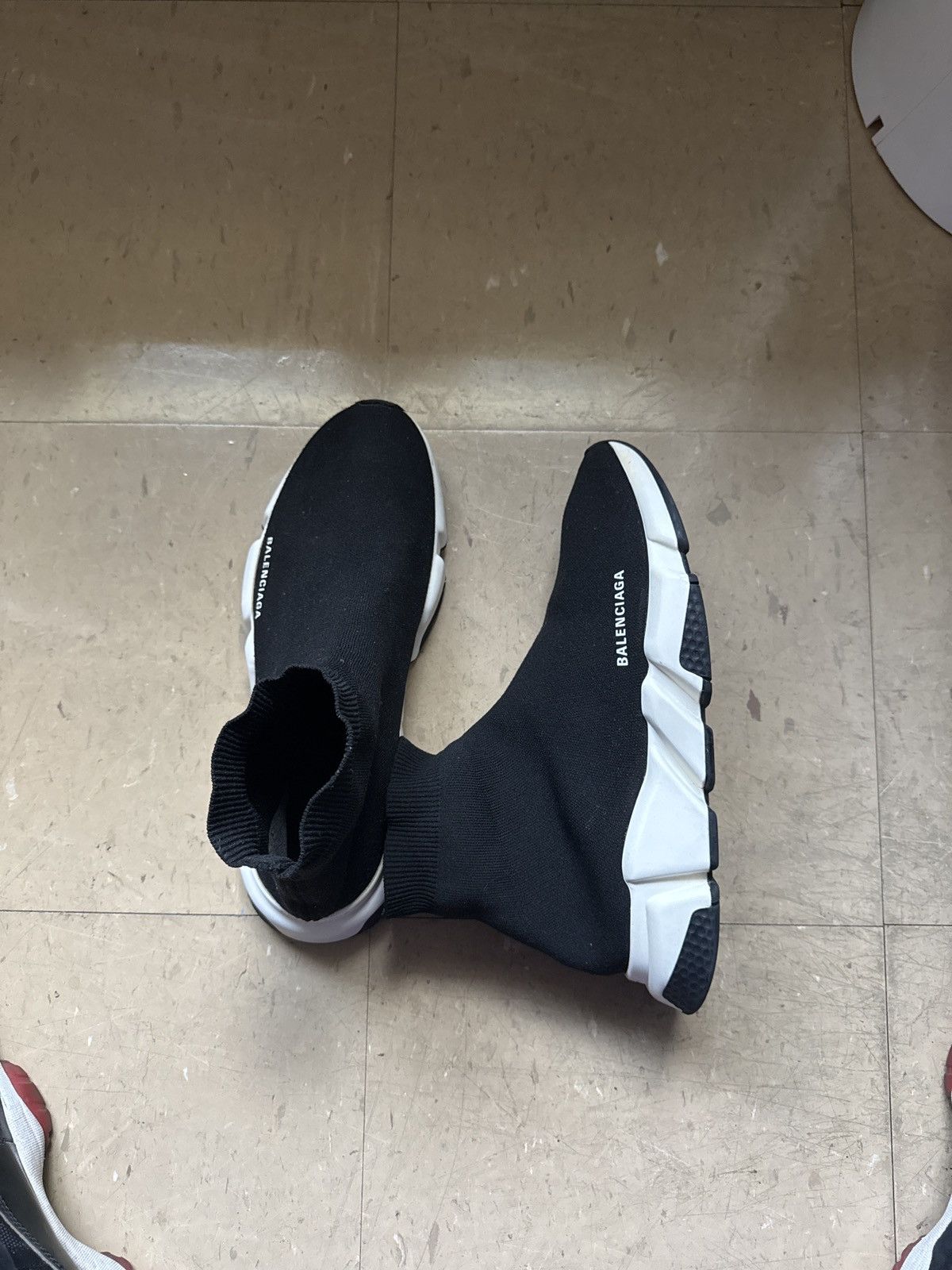 Balenciaga Balenciaga Speed Sneaker 'Black' Size US 10.5 / EU 43-44 - 1 Thumbnail