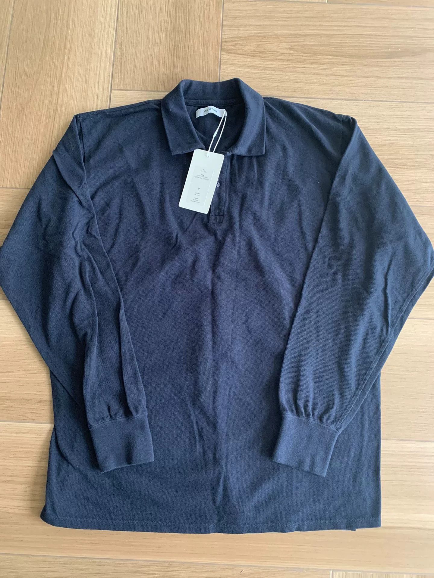 Nonnative nonnative officer long sleeve polo shirt Size US L / EU 52-54 / 3 - 1 Thumbnail