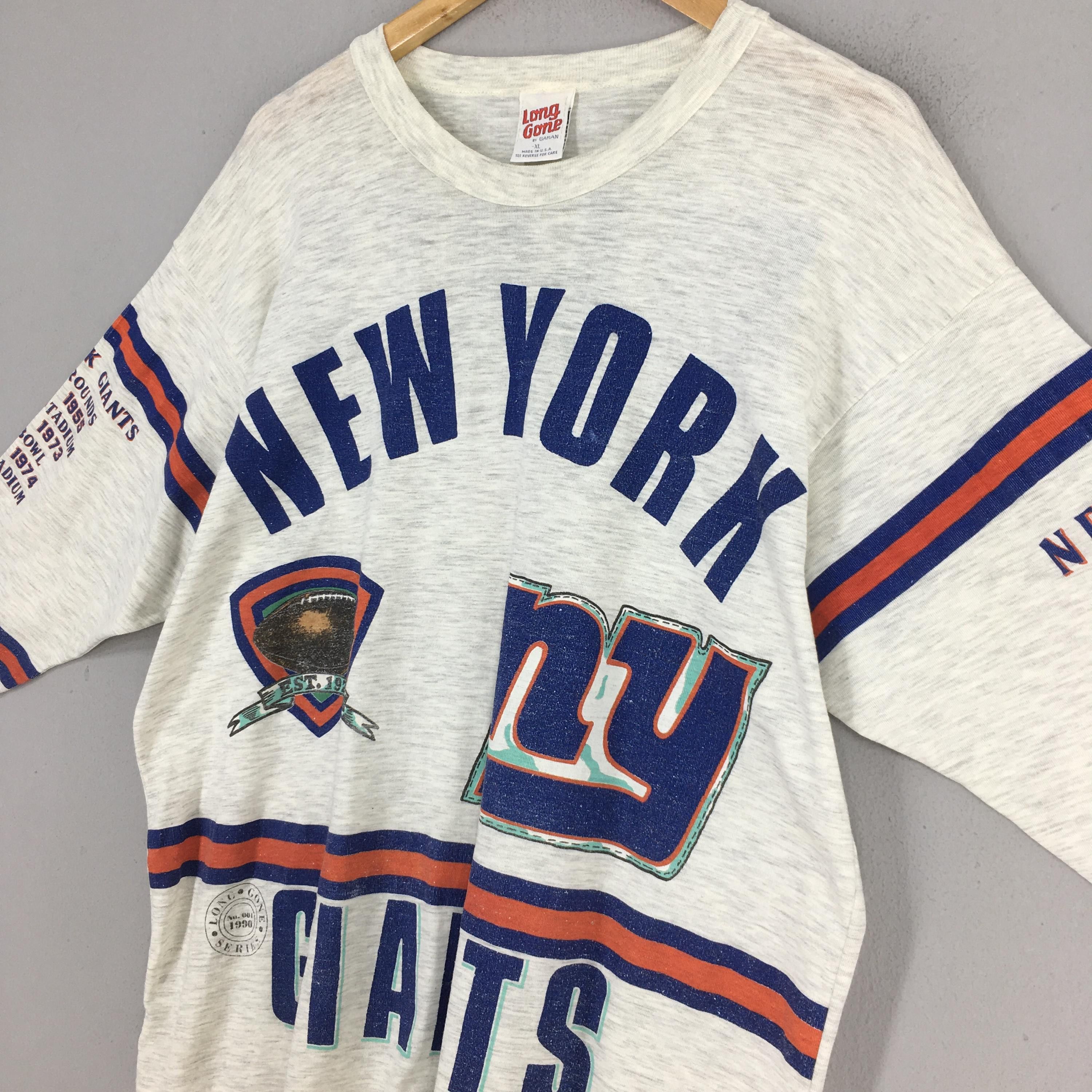 MLB Vintage 90s New York Giants Long Gone Tshirt XLarge Size US XL / EU 56 / 4 - 3 Thumbnail
