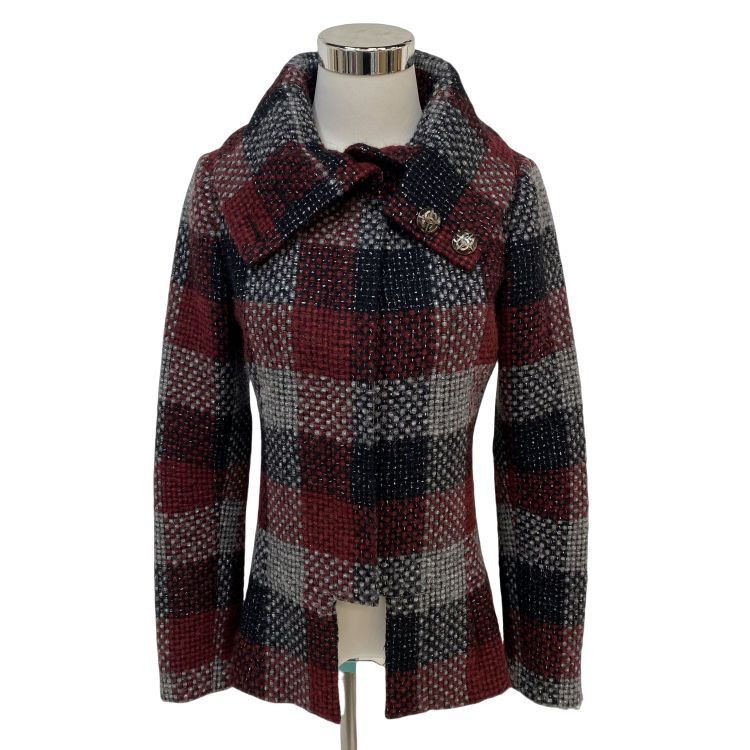 Chanel Chanel Plaid Tweed Jacket Size 34 Size XS / US 0-2 / IT 36-38 - 1 Thumbnail