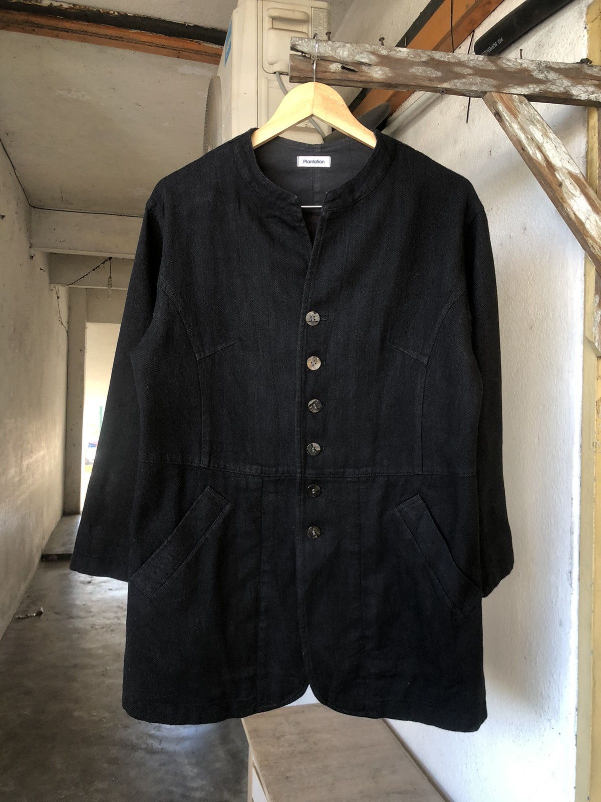 Issey Miyake Issey Miyake Plantation Wool Multi Button Blazer Jacket Size L / US 10 / IT 46 - 2 Thumbnail