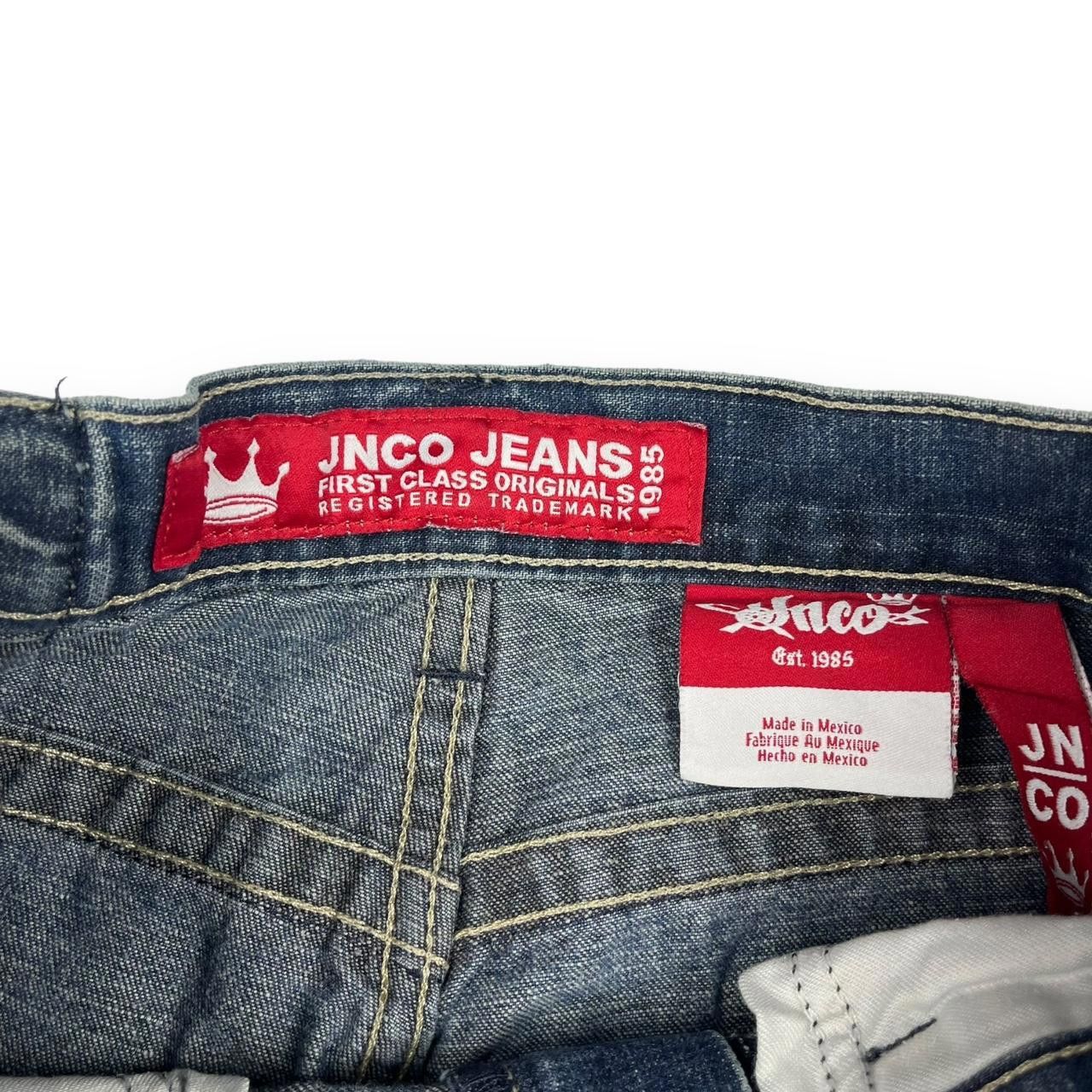 JNCO JNCO Men's Blue Shorts Size US 26 / EU 42 - 4 Thumbnail