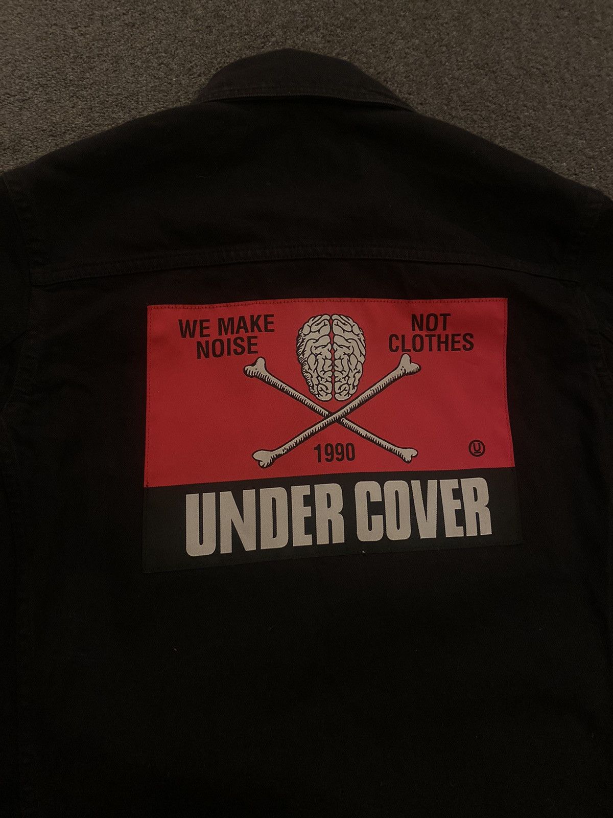 Undercover Undercover SS18 cream soda collaboration denim jacket Size US M / EU 48-50 / 2 - 3 Thumbnail