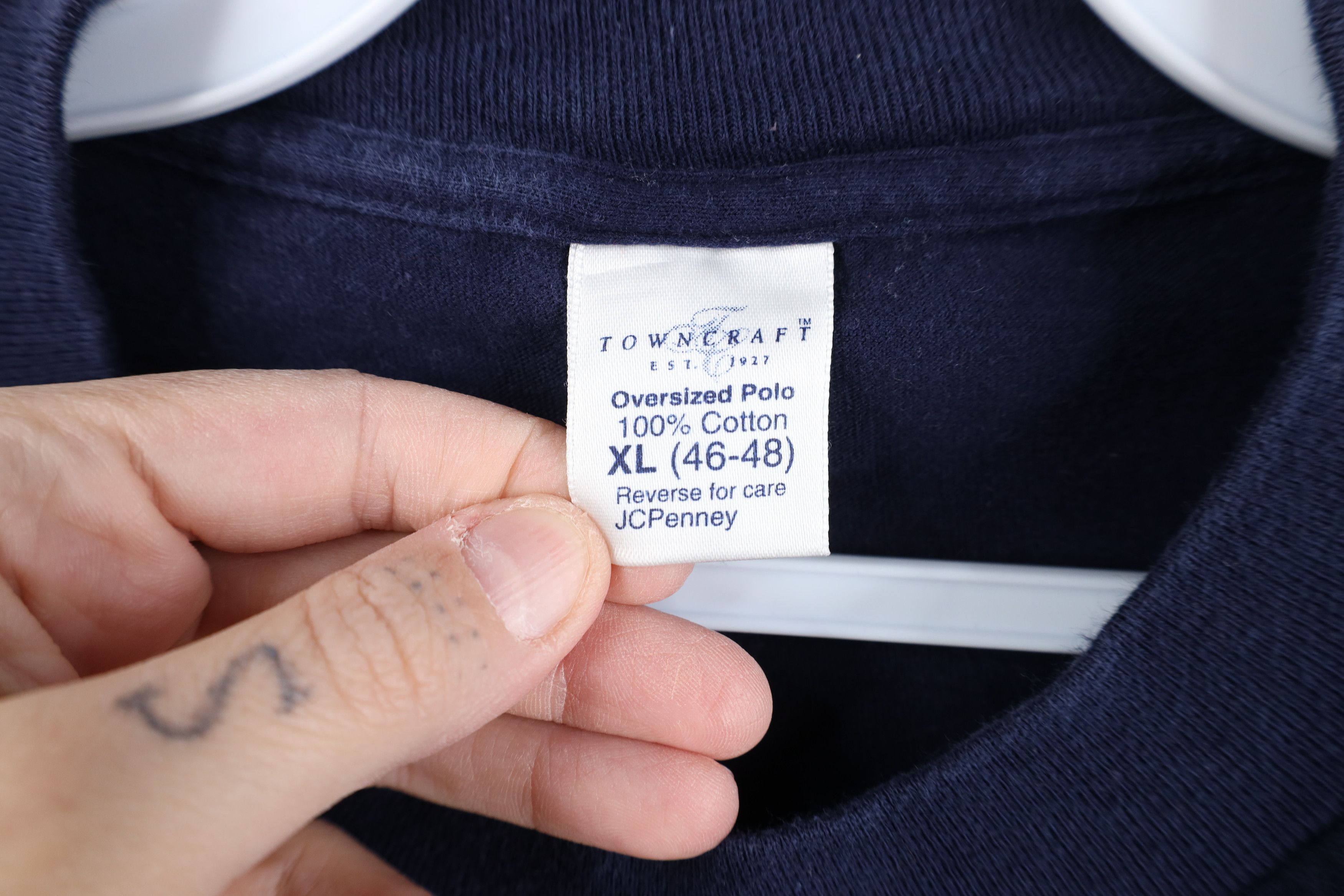 Vintage Vintage 90s Streetwear Heavy Cotton Long Sleeve T-Shirt USA Size US XL / EU 56 / 4 - 5 Thumbnail