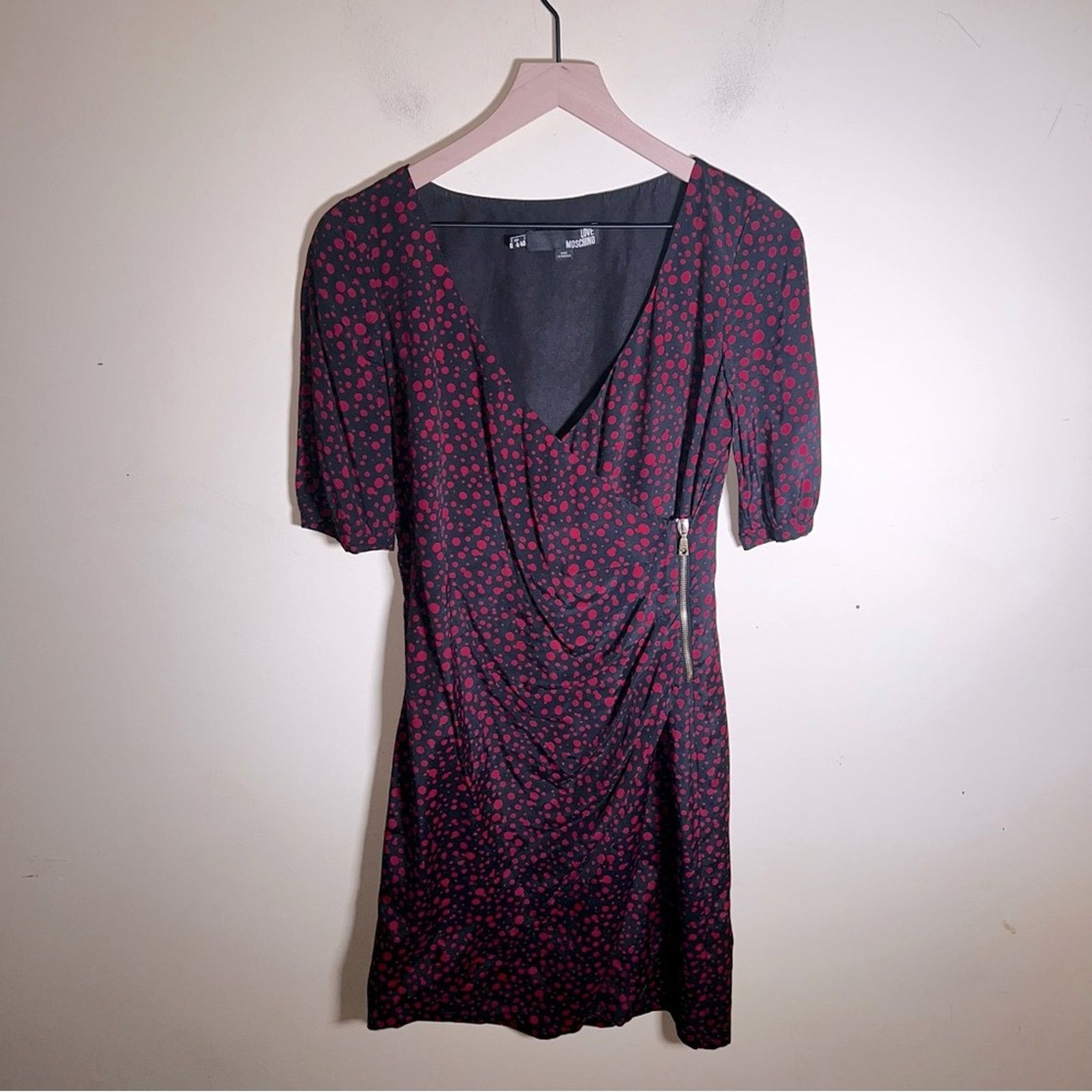 Love Moschino MOSCHINO body con with exposed zipper valentines day dress 4 Size S / US 4 / IT 40 - 3 Thumbnail