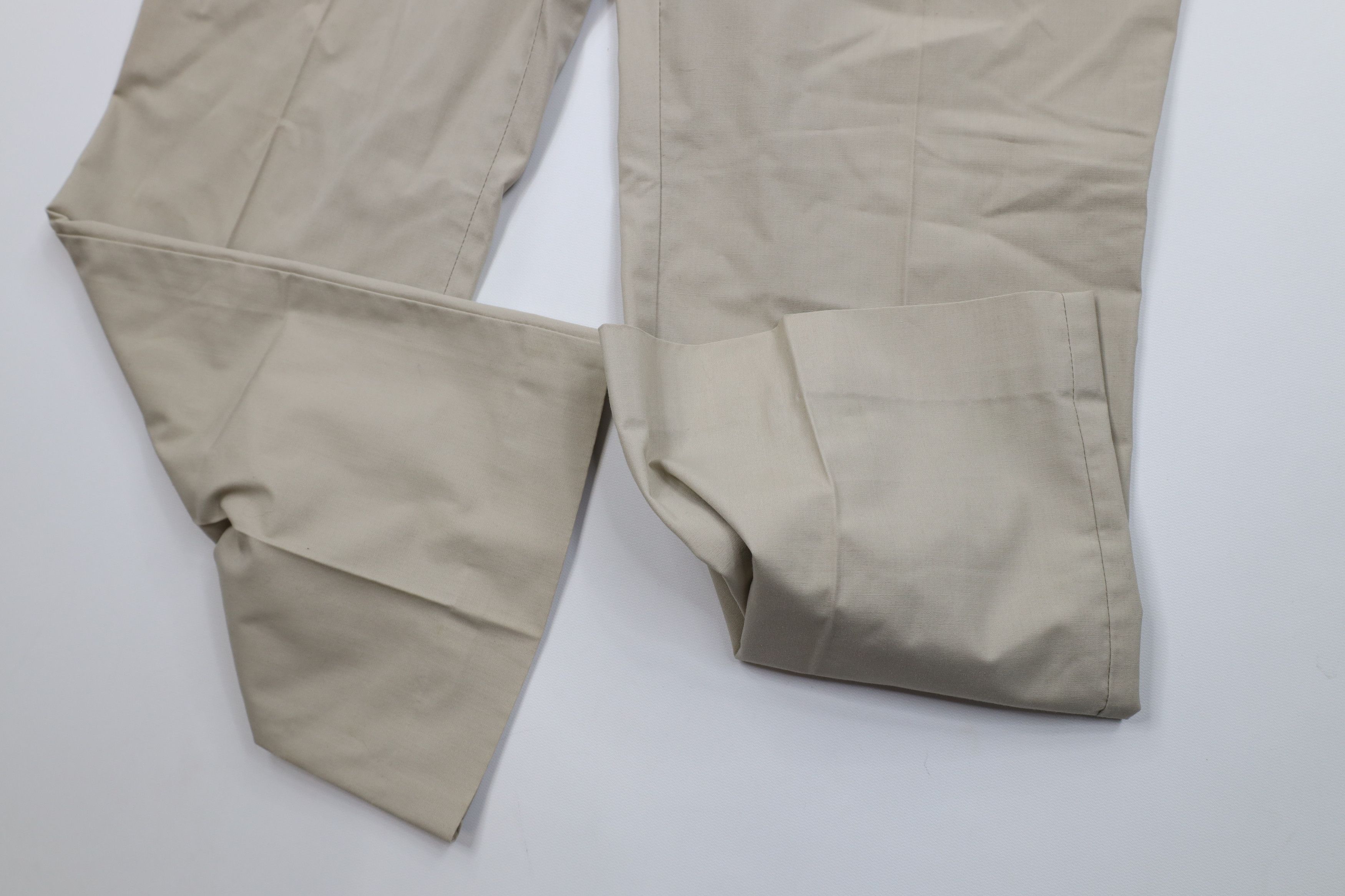 Woolrich Woolen Mills Vintage 70s Woolrich Flared Wide Leg Utility Pants Beige USA Size US 32 / EU 48 - 5 Thumbnail