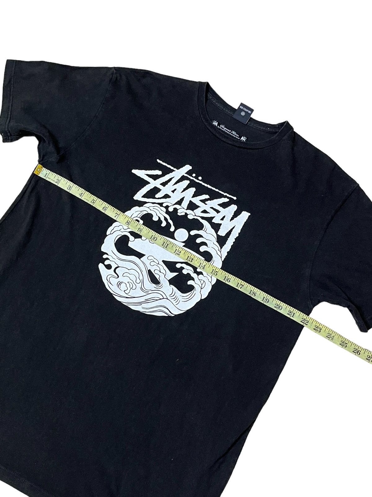 Stussy RARE🔥STUSSY x SASQUATCHFABRIX HAGURE MONO T SHIRT Size US XL / EU 56 / 4 - 5 Thumbnail