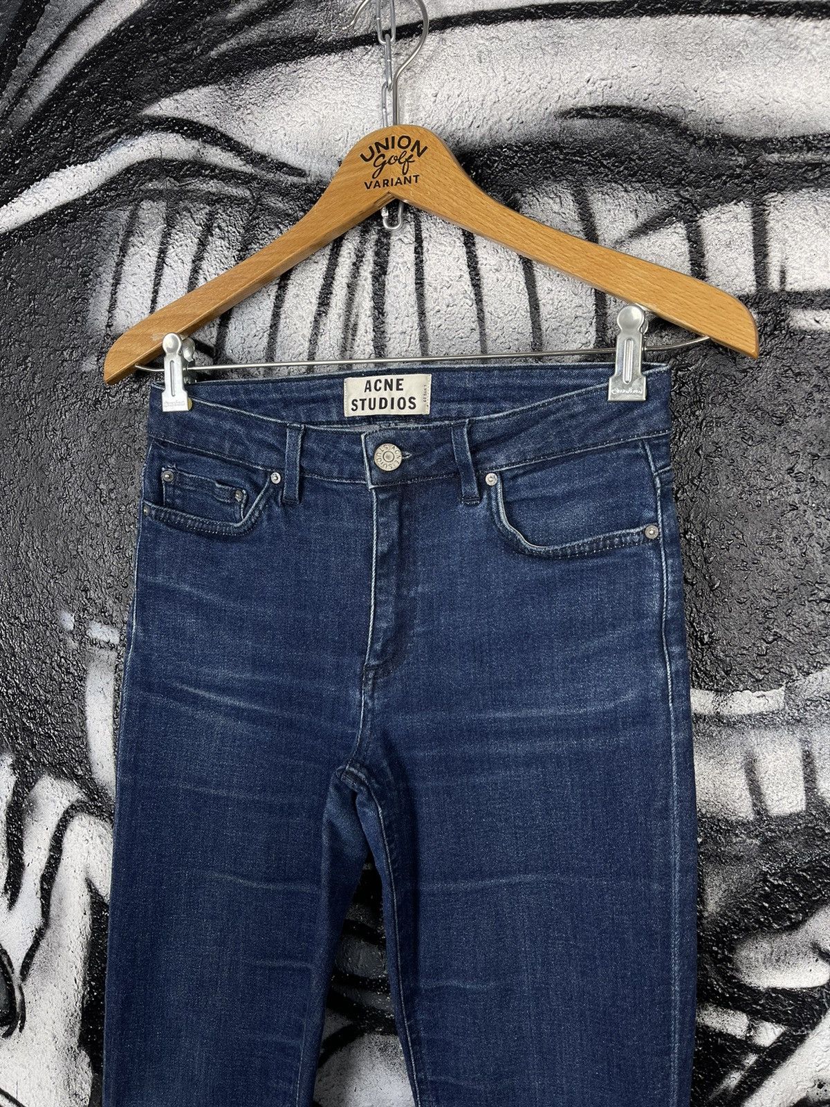 Acne Studios Acne Studios Skin 5 Soft Rinse Jeans Woman’s Size 28/34 Size 28" / US 6 / IT 42 - 4 Thumbnail