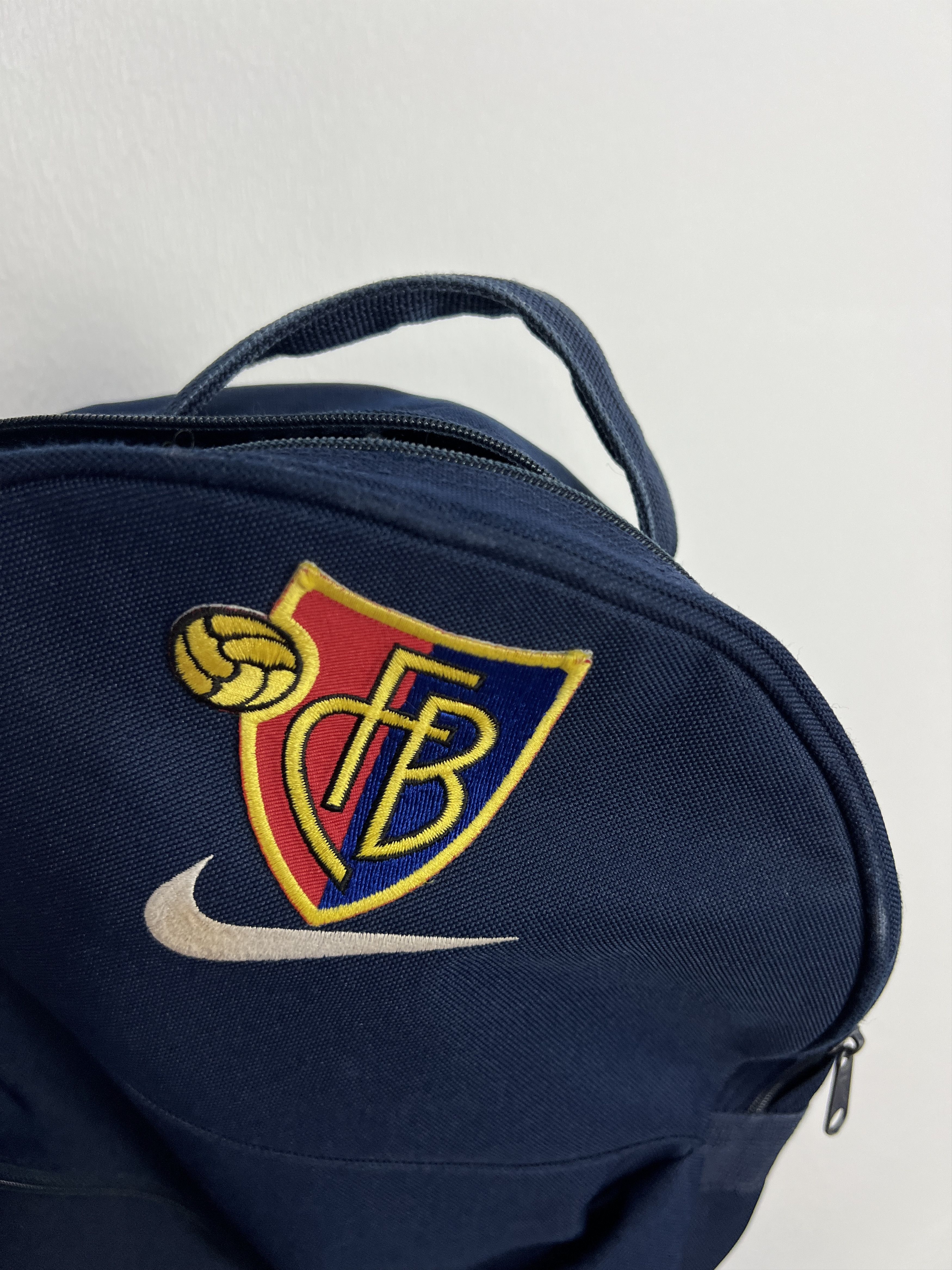 Nike Vintage 90's Basel 1893 FC Football Bag Rucksack Backpack Size ONE SIZE - 6 Thumbnail