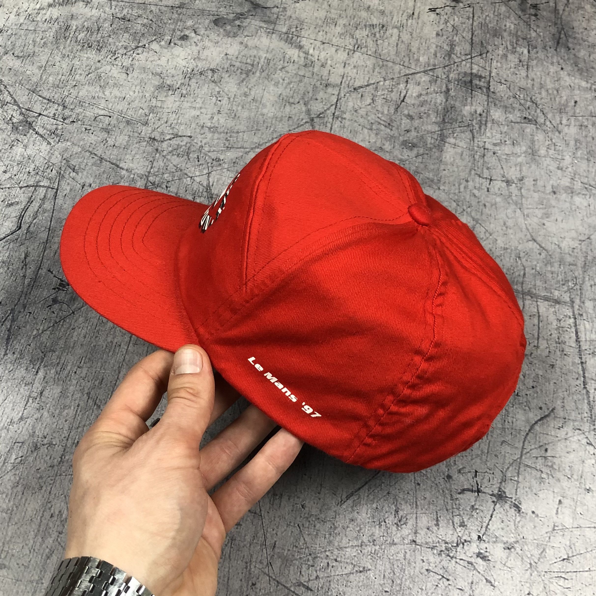 NASCAR Vintage 1997 Le Mans Grand Prix Action Cap Size ONE SIZE - 3 Thumbnail