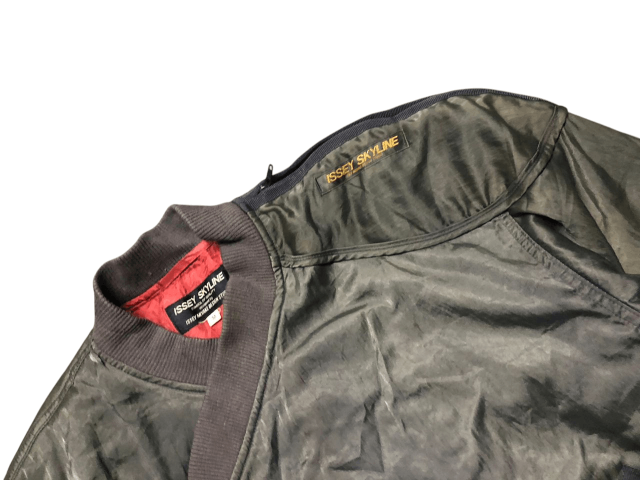 Issey Miyake 80s Issey Skyline By Issey Miyake Studio Bomber Jacket Size US M / EU 48-50 / 2 - 10 Thumbnail