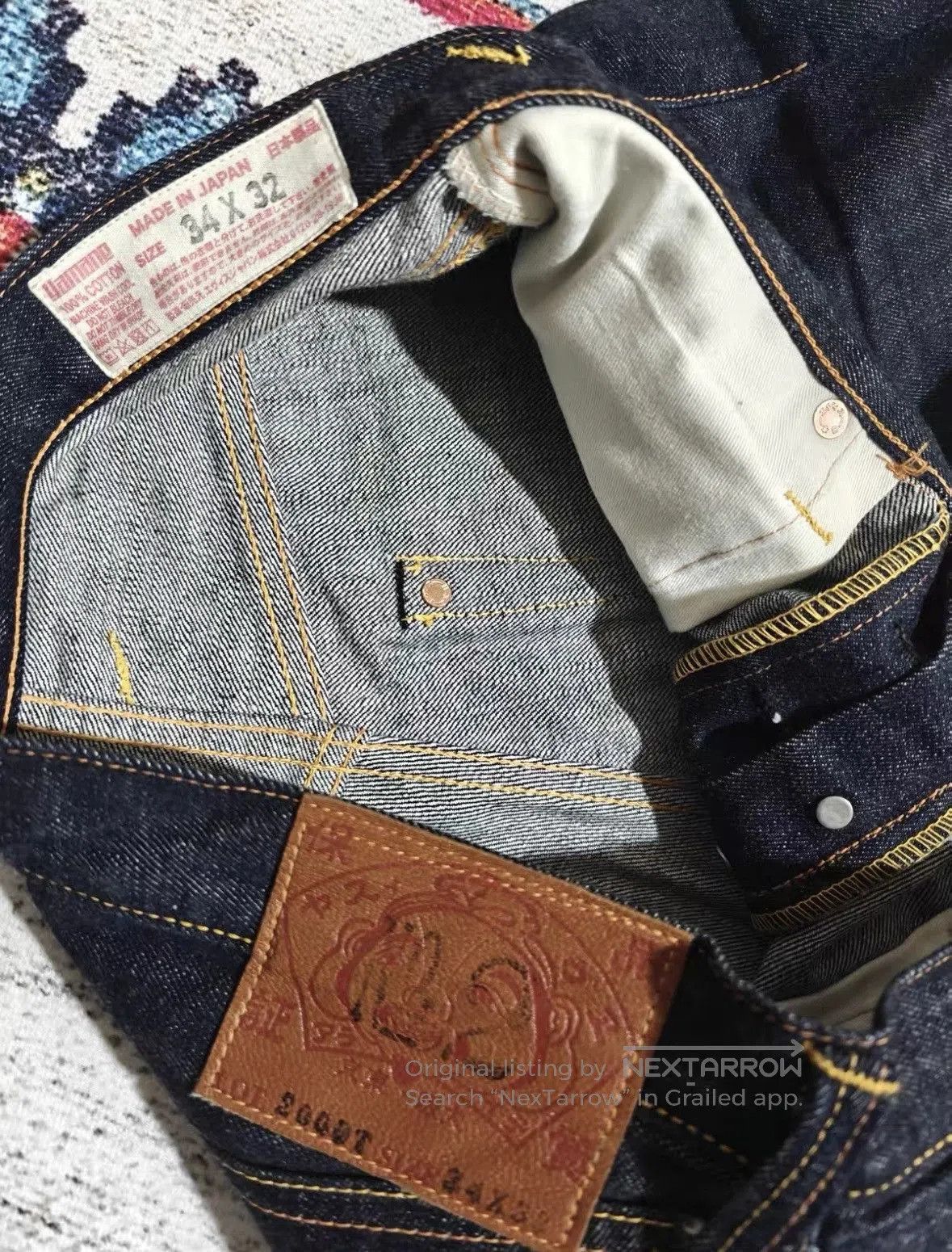 Evisu Evisu pants wxx. Size US 34 / EU 50 - 8 Thumbnail