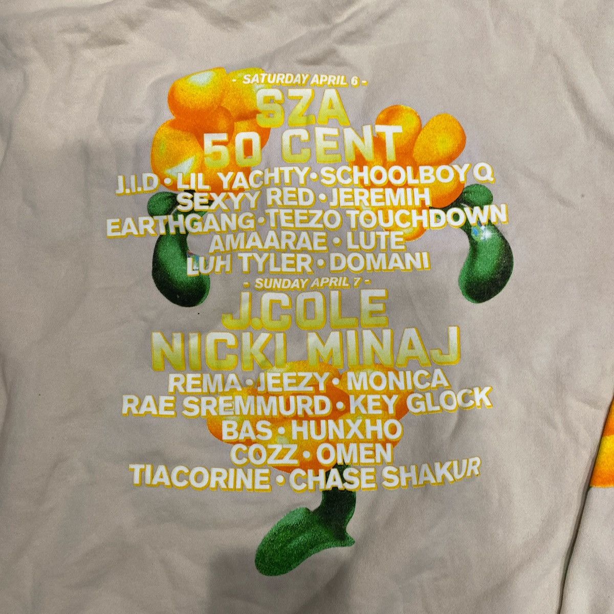 Dreamville Dreamville Fest 2024 Official Flower Hoodie J Cole Size XL Size US XL / EU 56 / 4 - 5 Thumbnail