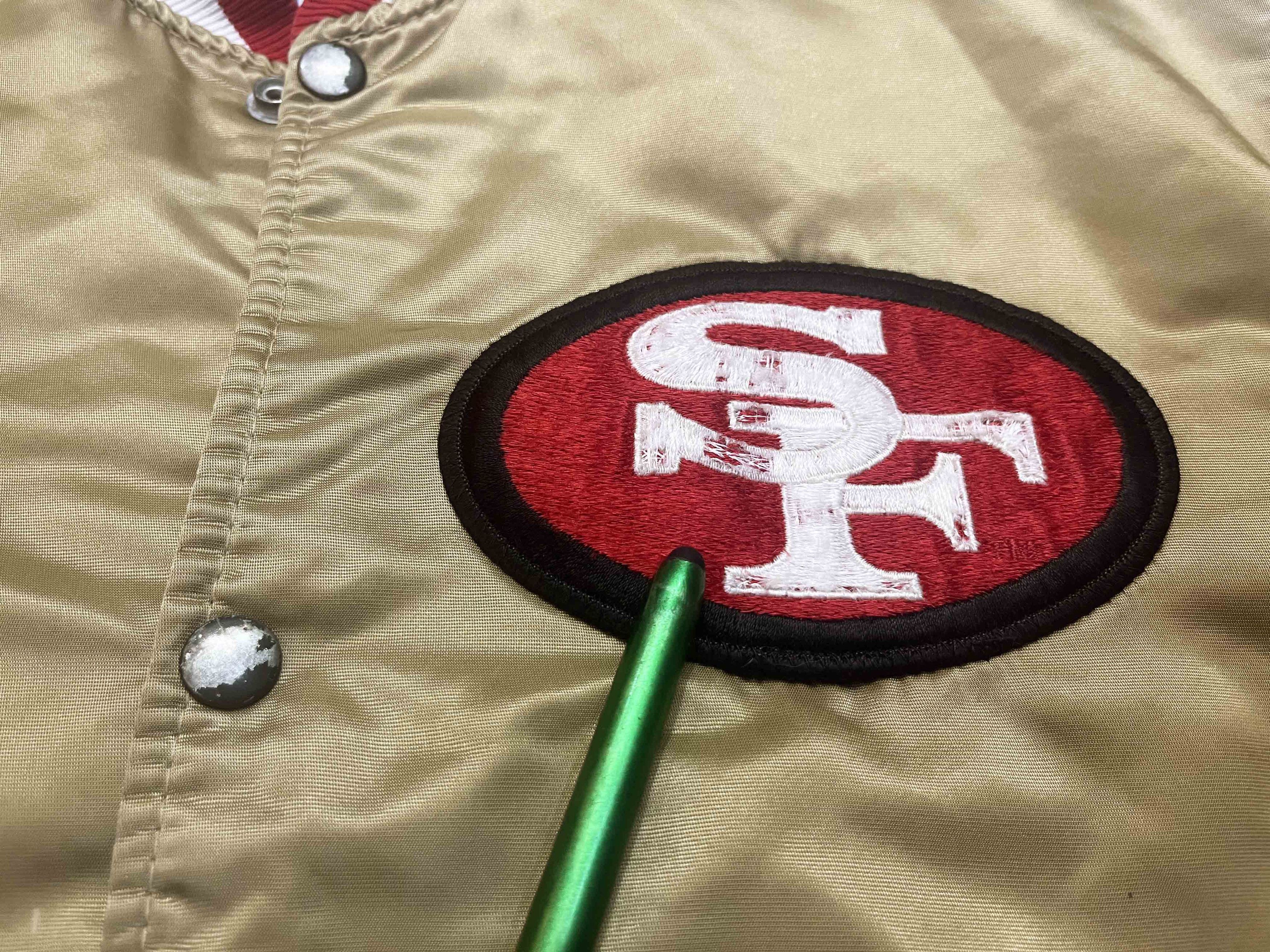 Starter Vintage Starter NFL San Francisco 49ers Satin Bomber Jacket Size US M / EU 48-50 / 2 - 11 Thumbnail