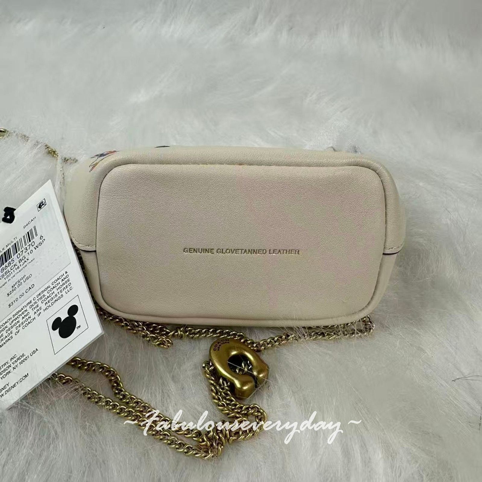 Coach Disney X Coach Kisslock Frame Bag 10 Sticker Print Leather Size ONE SIZE - 7 Thumbnail