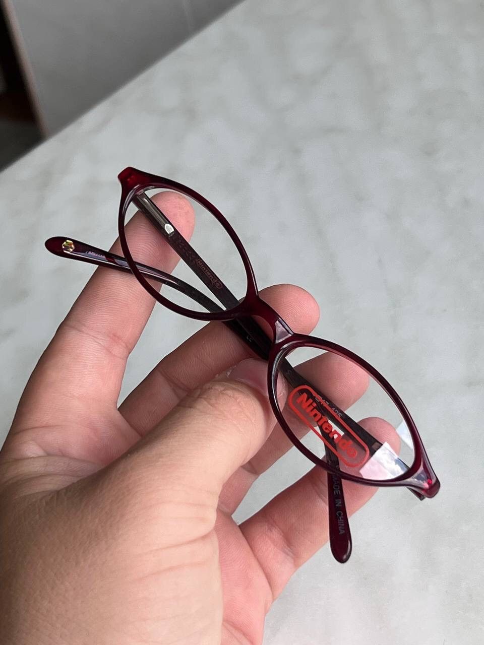 Japanese Brand Vintage Nintendo Futuristic Eyeglasses Logo Frame 00s Japan Size ONE SIZE - 8 Thumbnail